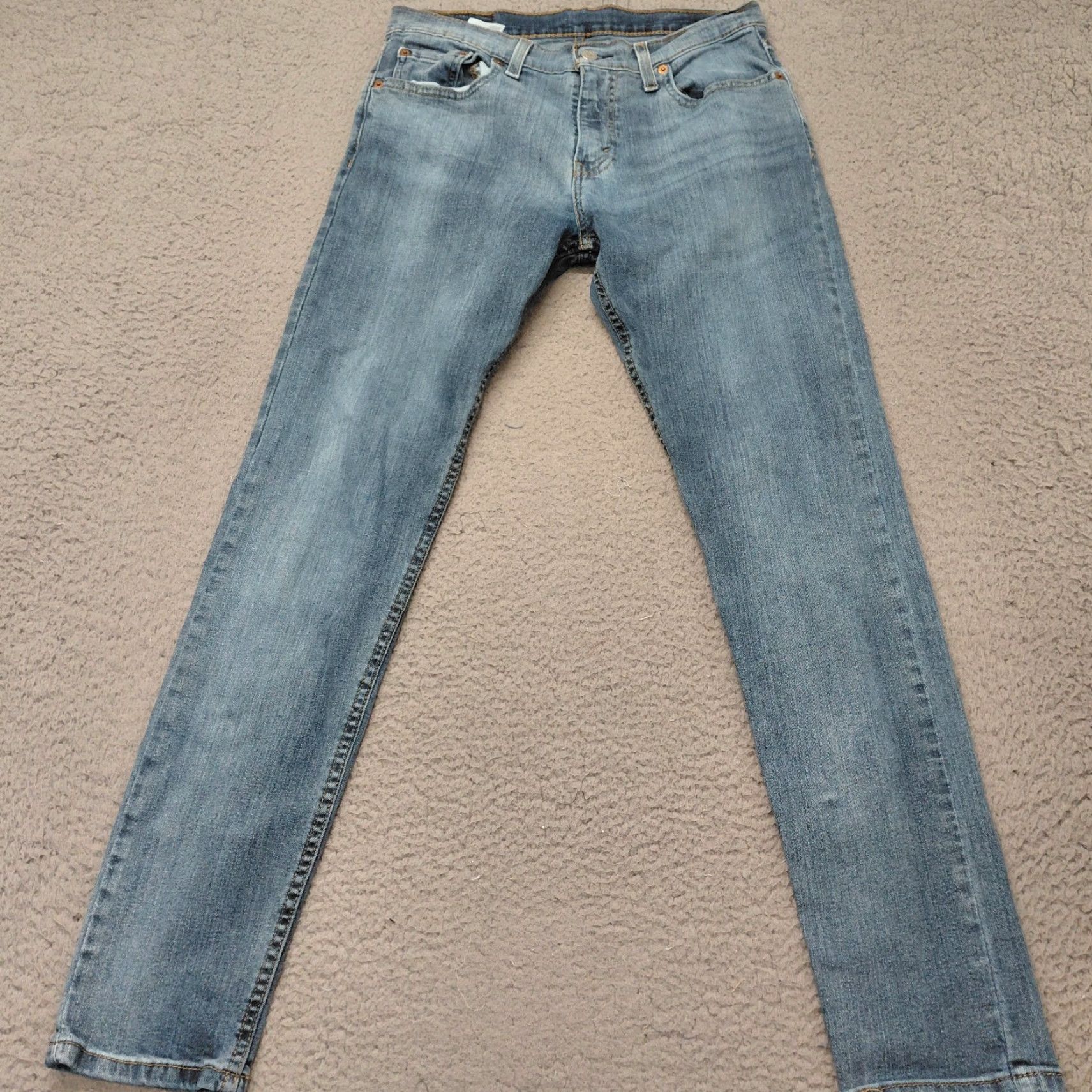 Levi's Levi's 512 Jeans Men's 30x32 Blue Denim Slim Straight Medium Wash Preppy... Jeans Slim Straight 30x32 Levi's 512 Mens Blue Denim 90s Theme Size US 30 / EU 46 - 2 Thumbnail