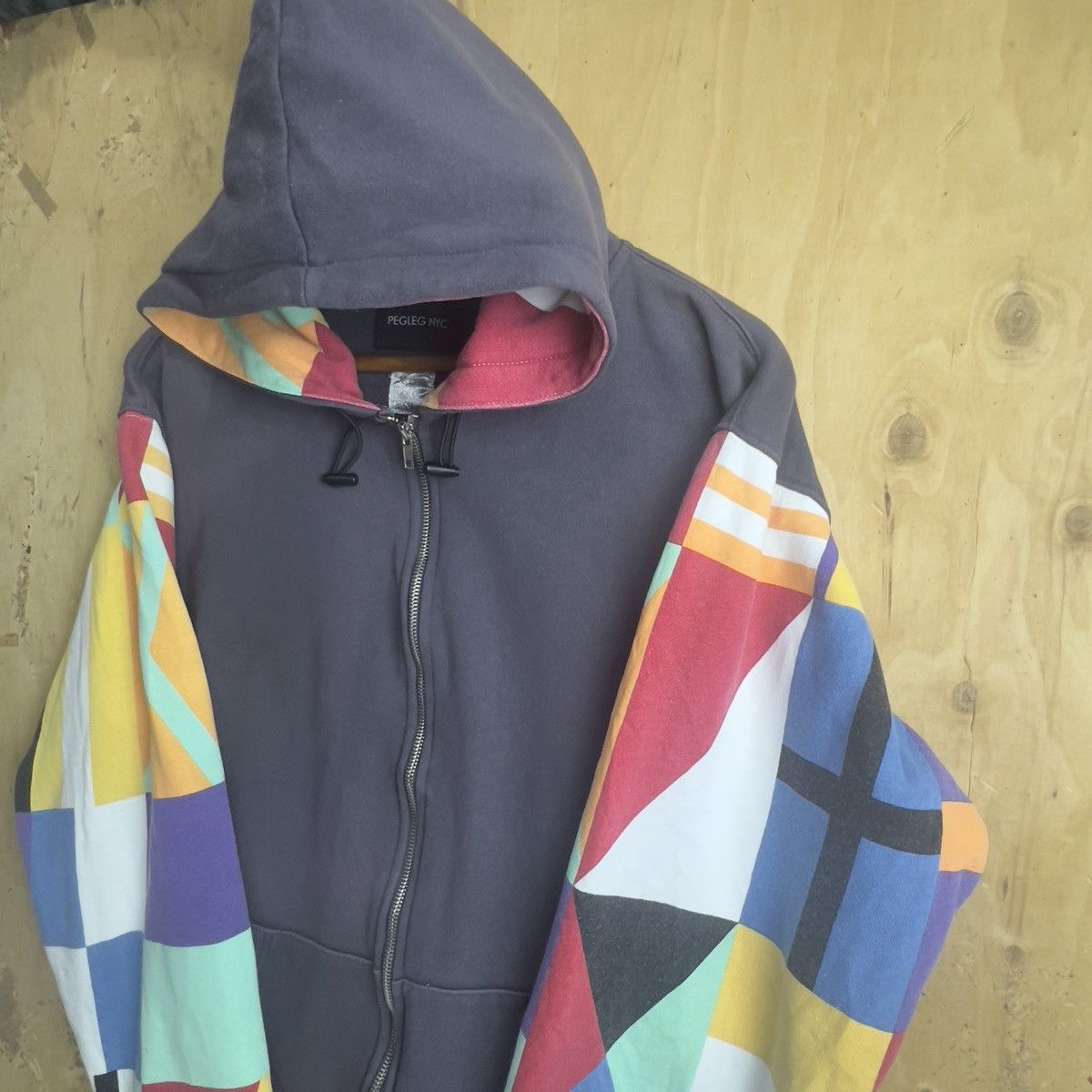 Vintage Pegleg Nyc Hoodie Zipper Jacket Size US M / EU 48-50 / 2 - 3 Thumbnail