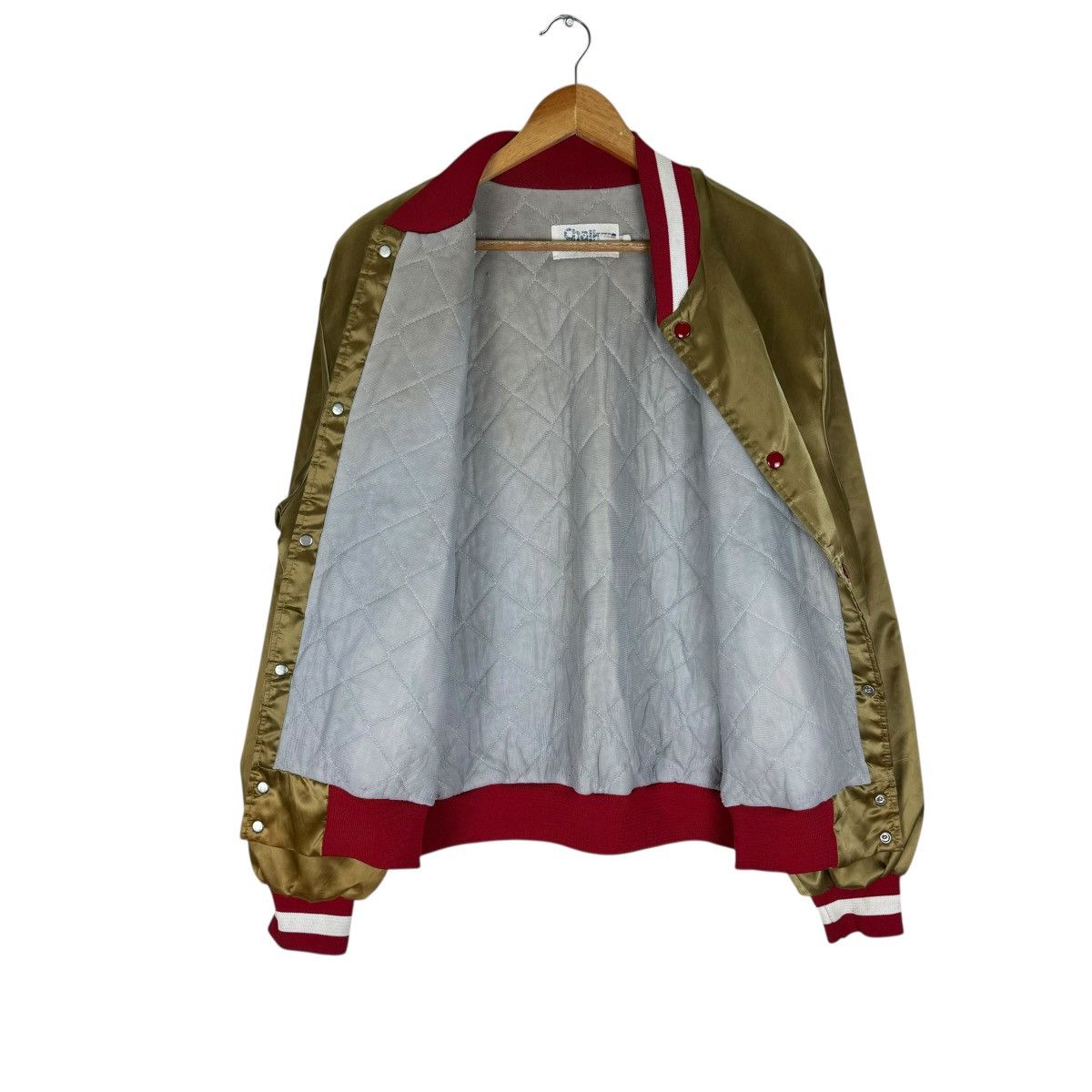 Chalk Line ⚡️SAN FRANCISCO 49ERS NFL VARSITY JACKET Size US L / EU 52-54 / 3 - 10 Thumbnail