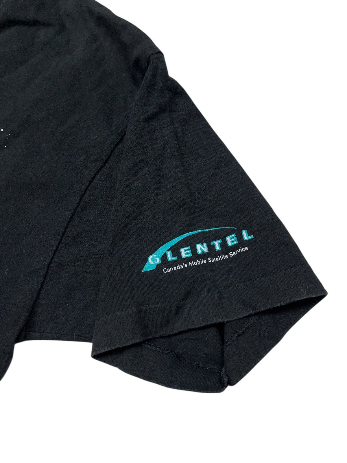 Fruit Of The Loom × NASA Vintage 90s Glentel Mobile Satellite Promo T-shirt Canada Size US XL / EU 56 / 4 - 5 Thumbnail