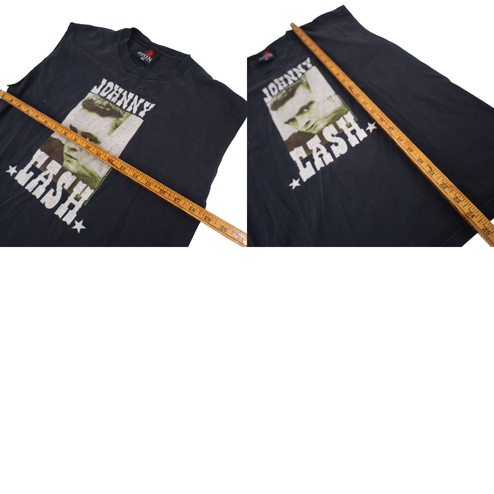 Vintage VINTAGE Johnny Cash Mens Medium Graphic Muscle T Shirt Black Size US M / EU 48-50 / 2 - 8 Thumbnail