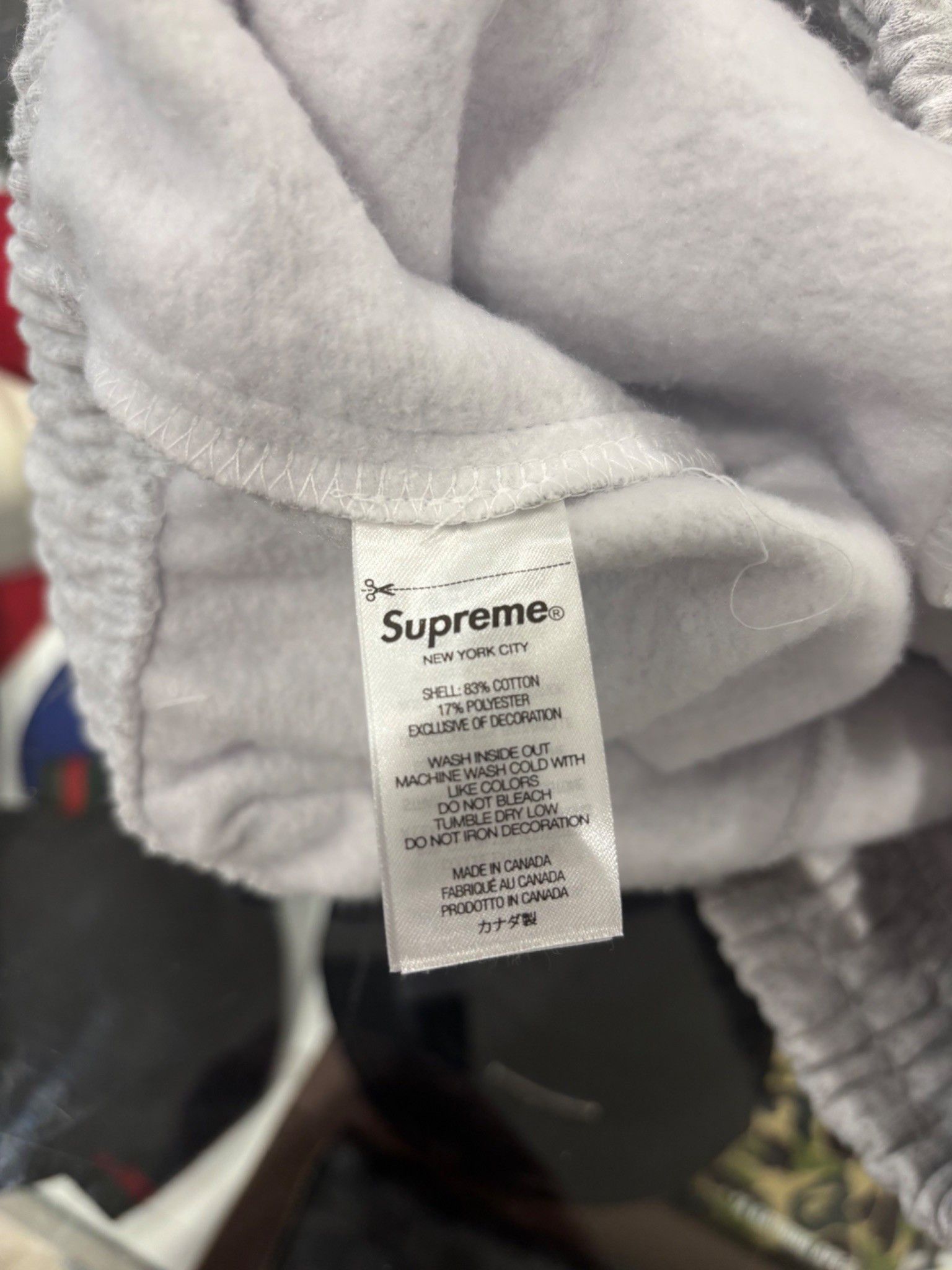 Supreme Supreme Devil S Logo Sweatpant Ash Grey Size US 32 / EU 48 - 5 Thumbnail