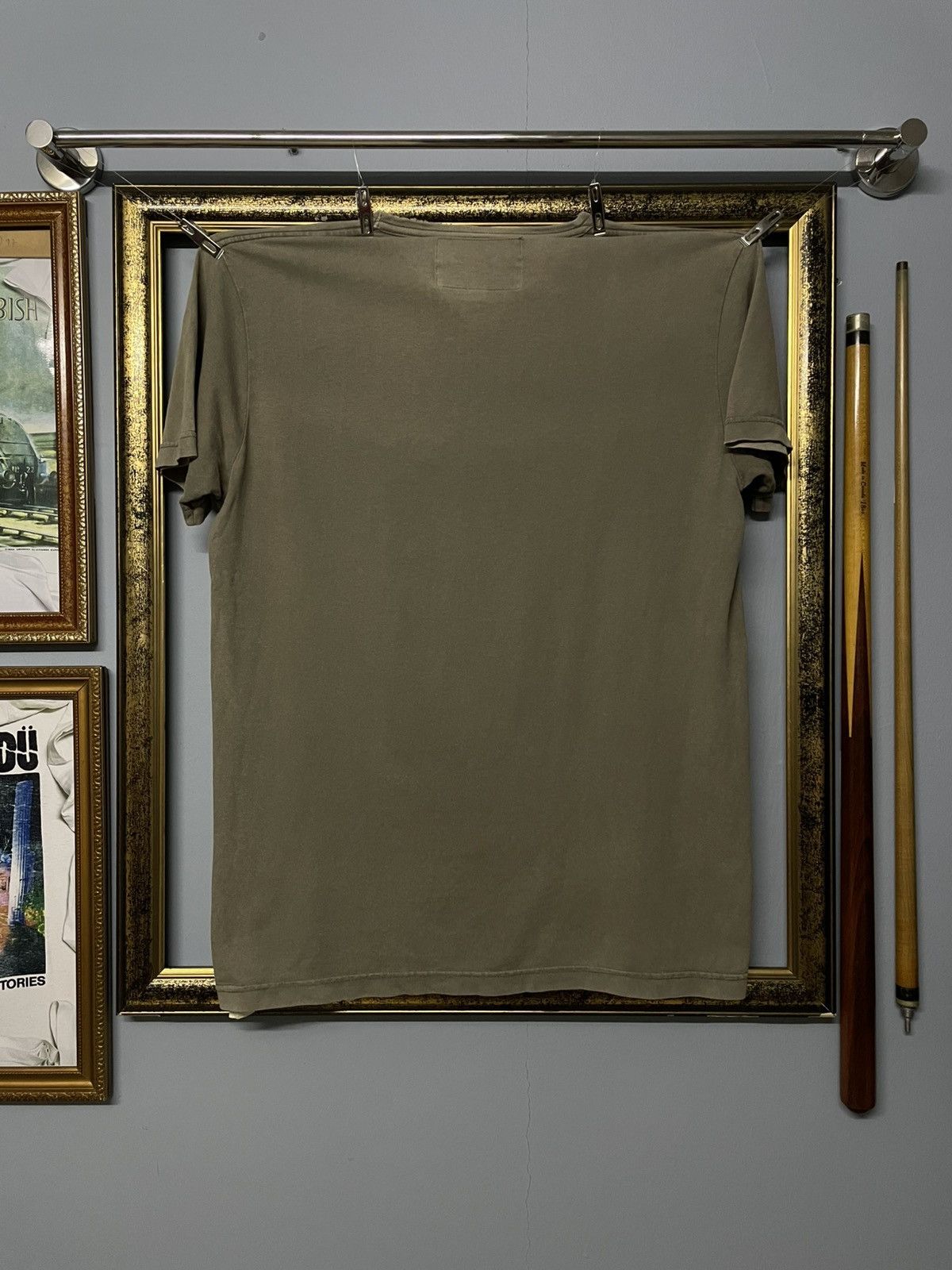 Alpha Industries × Vintage Vintage 90s Designer Alpha Industries Us Military Faded Tee Size US M / EU 48-50 / 2 - 6 Thumbnail