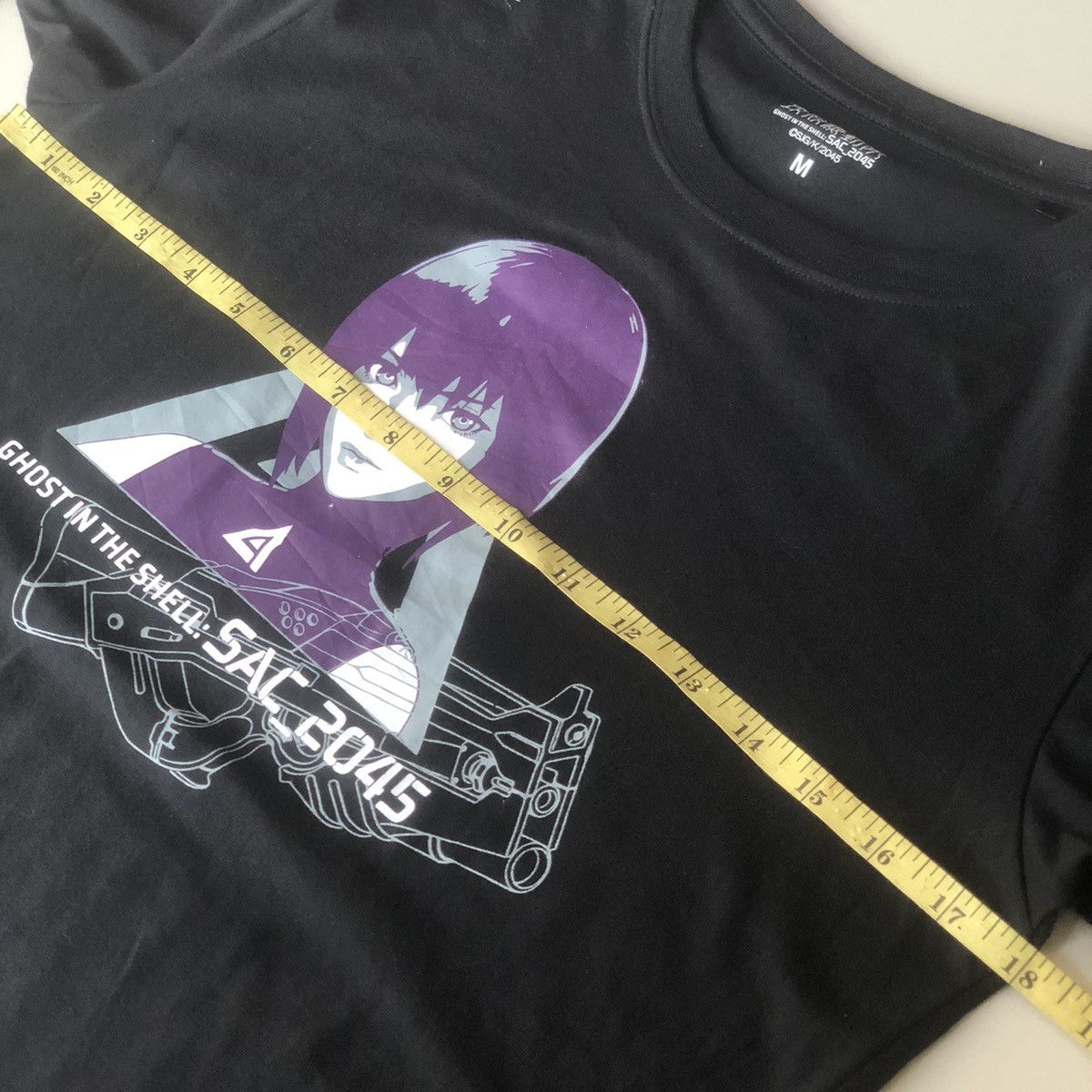 Anime Ghost in the Shell SAC 2045 Motoko Kusanagi Long Sleeve Tee Size S / US 4 / IT 40 - 7 Thumbnail