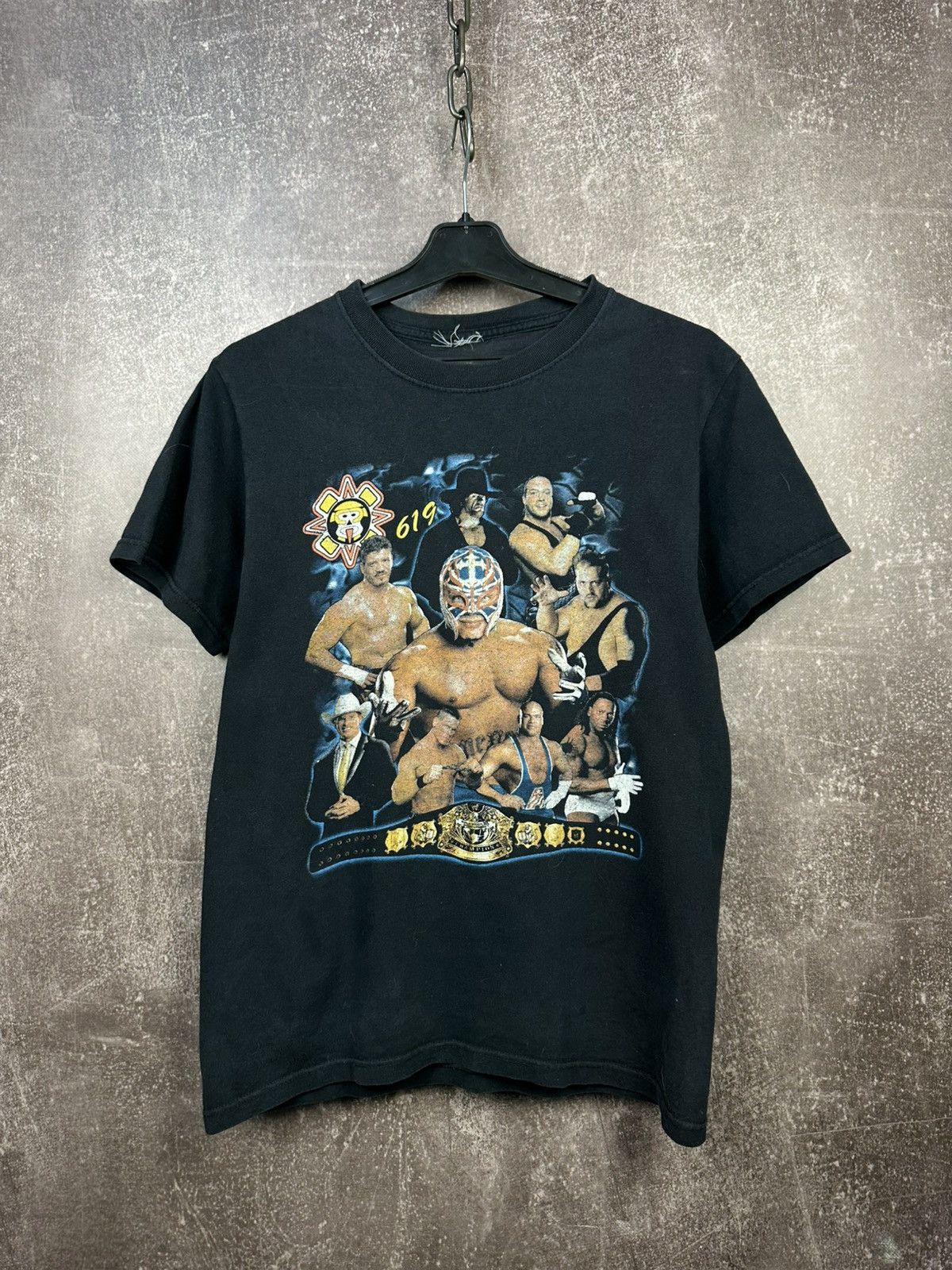 Vintage Rey Mysterio 619 Bootleg Wrestling Tee Size US S / EU 44-46 / 1 - 1 Thumbnail