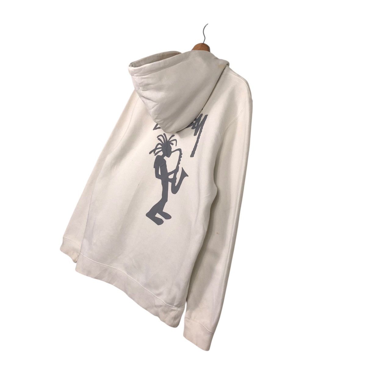 Stussy 📌Vintage Sweatshirt Hoodie Pull Over Stussy Big Logo Size US M / EU 48-50 / 2 - 12 Thumbnail