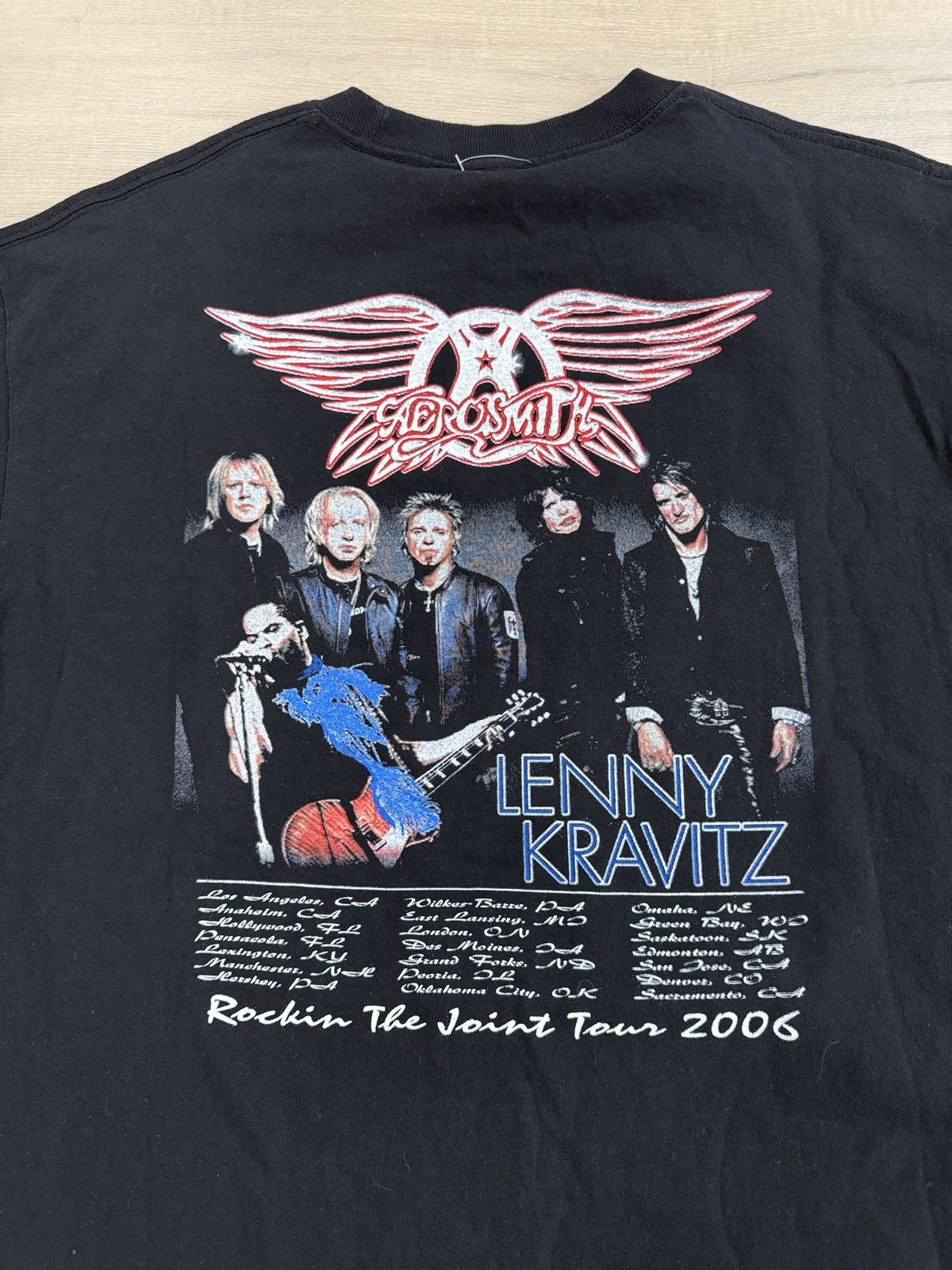Alstyle 90’s Aerosmith Band T-shirt Size US XL / EU 56 / 4 - 4 Thumbnail