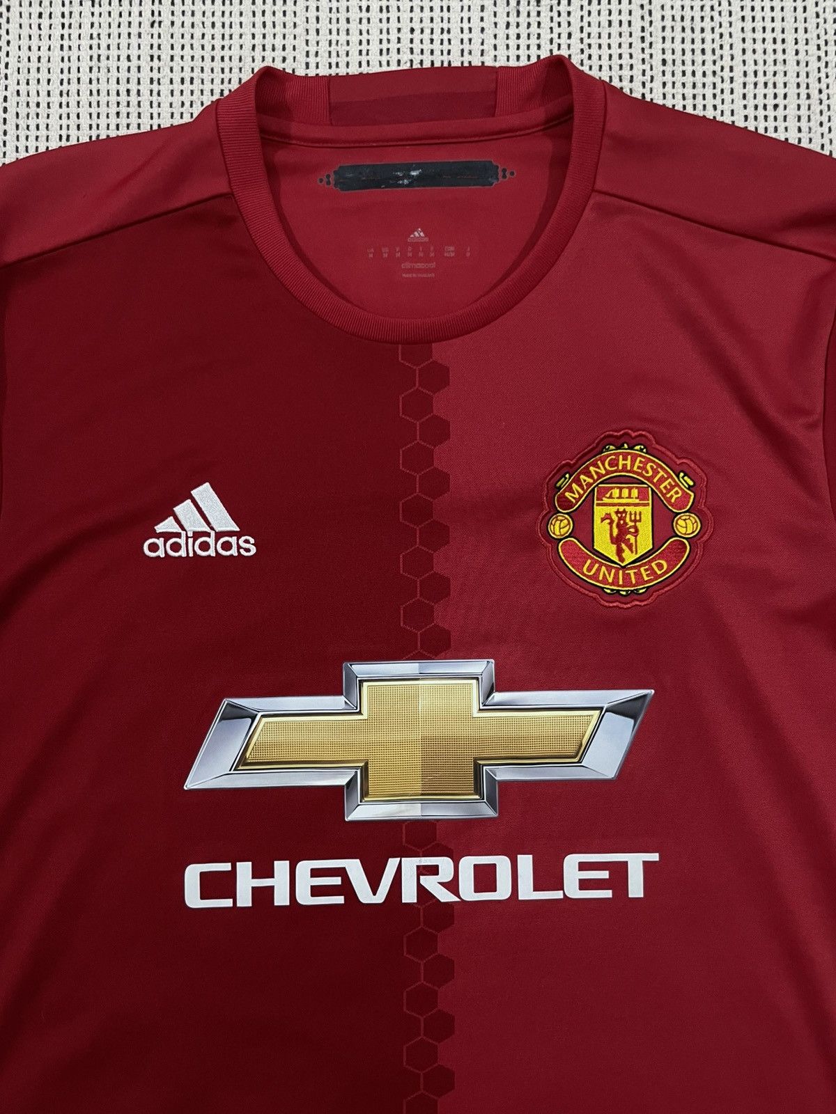 Adidas Manchester United 2016 Home Kit Nameset 6 Pogba Size US M / EU 48-50 / 2 - 5 Thumbnail