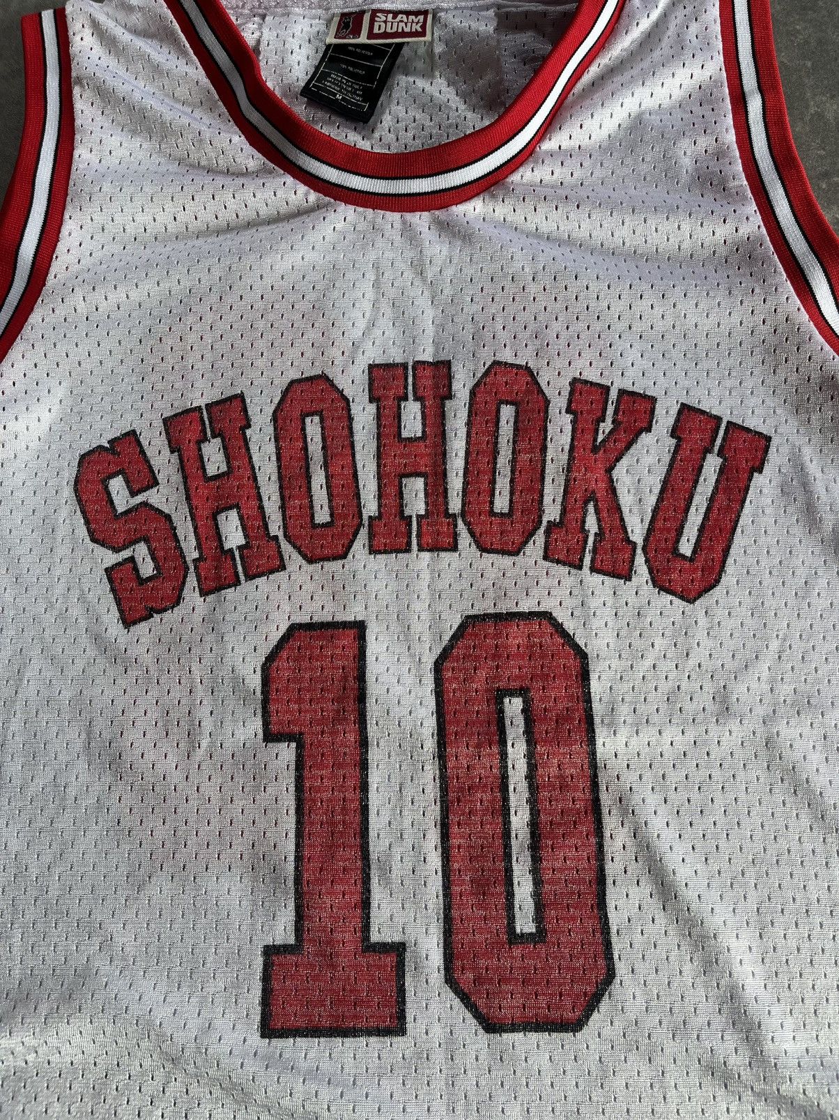 Vintage Inoue Takehiko Manga Slam Dunk Jersey Tank Top Size M Size US M / EU 48-50 / 2 - 5 Thumbnail
