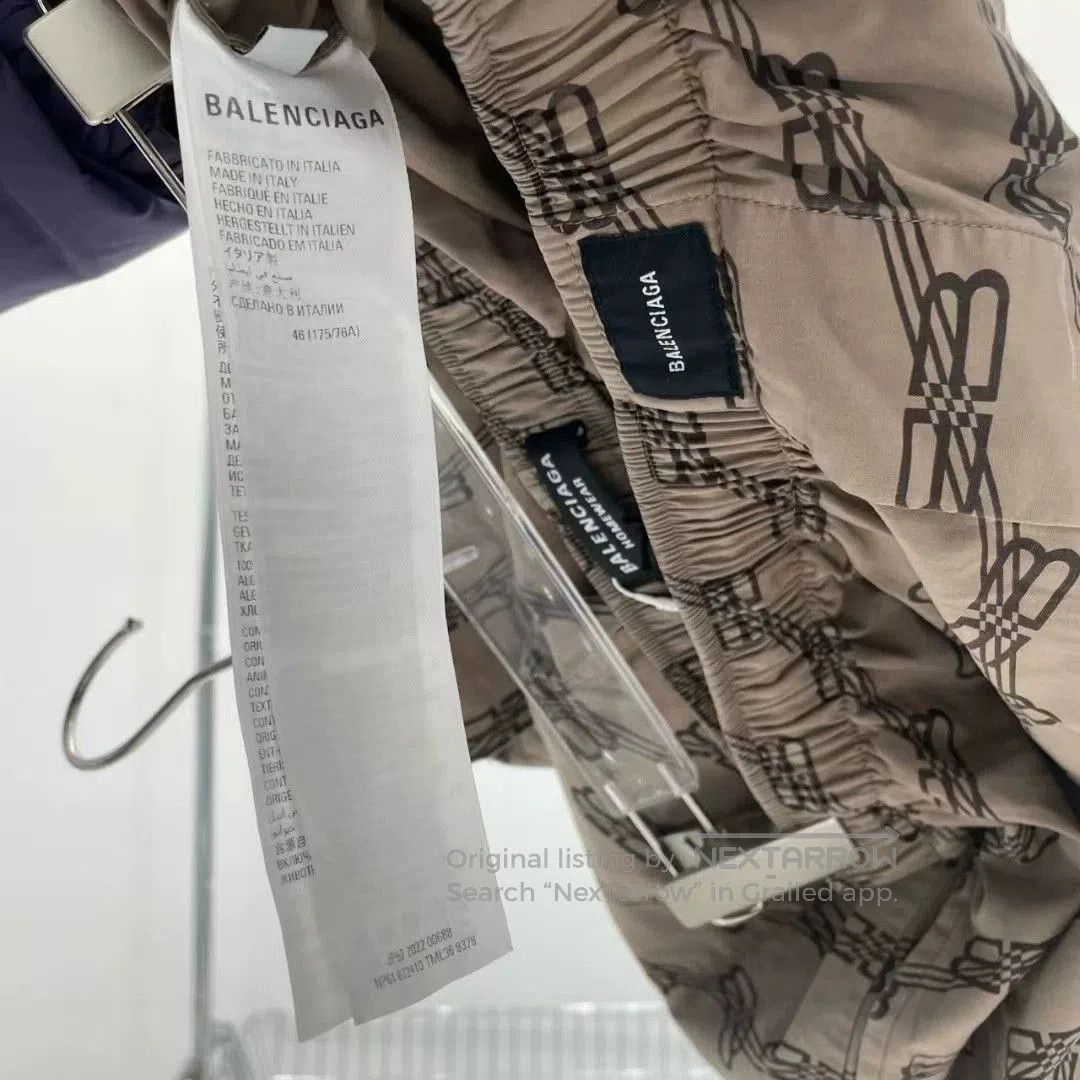 Balenciaga Balenciaga Double B Print Shorts. Size US 30 / EU 46 - 6 Thumbnail