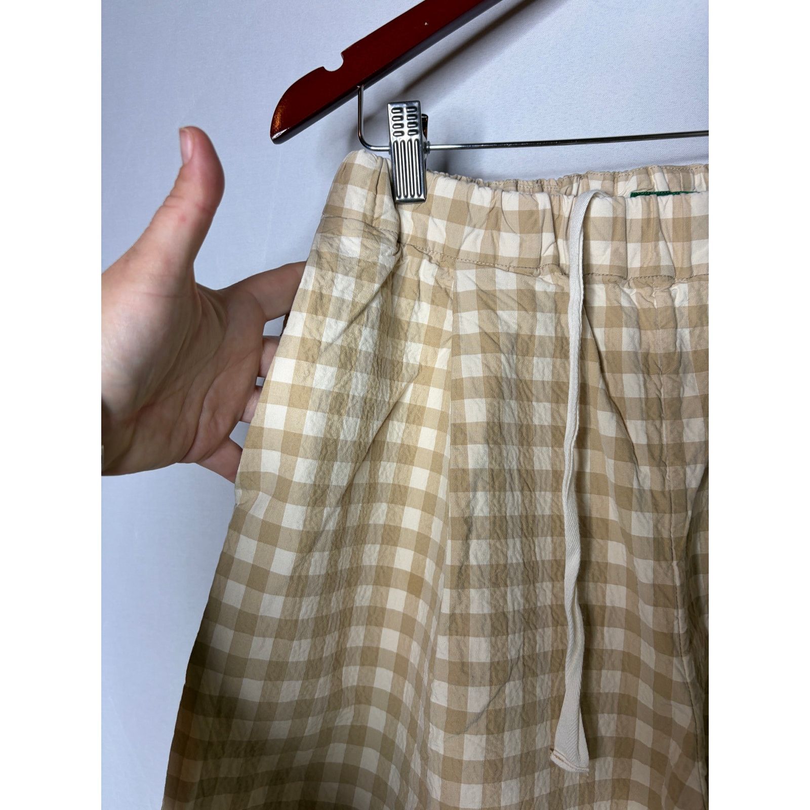 Casey Casey CASEY CASEY Beige Verger Pull On Trousers Sz XS Size 25" / US 0 / IT 36 - 5 Thumbnail