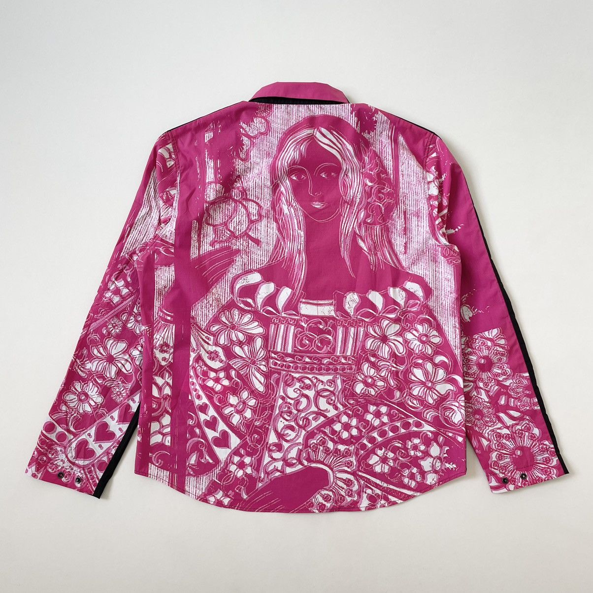 Pink ‘3D Blur’ Print Shirt
