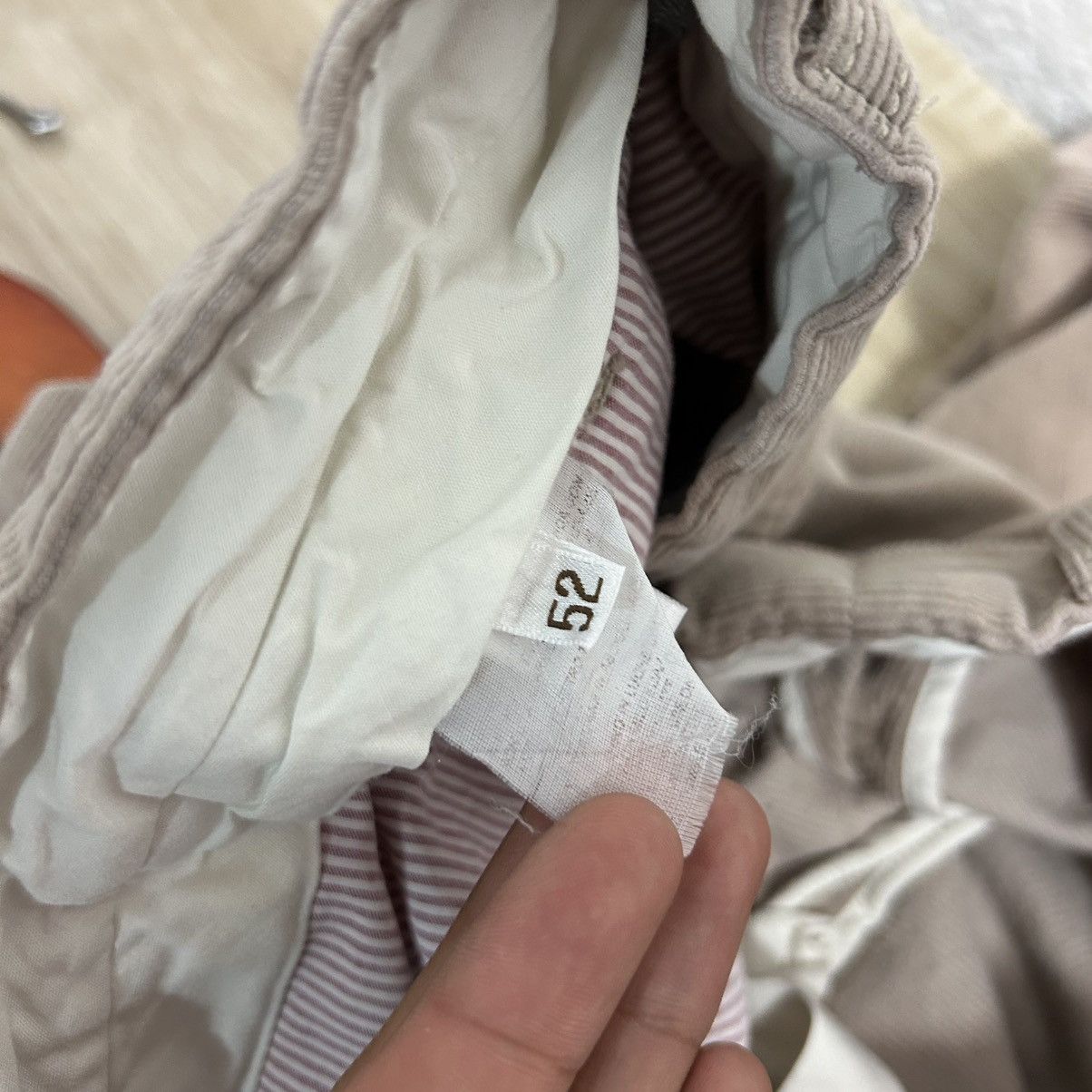 Brunello Cucinelli × Designer BRUNELLO CUCCINELLI CORDUROY CARGO PANTS Size US 34 / EU 50 - 6 Thumbnail