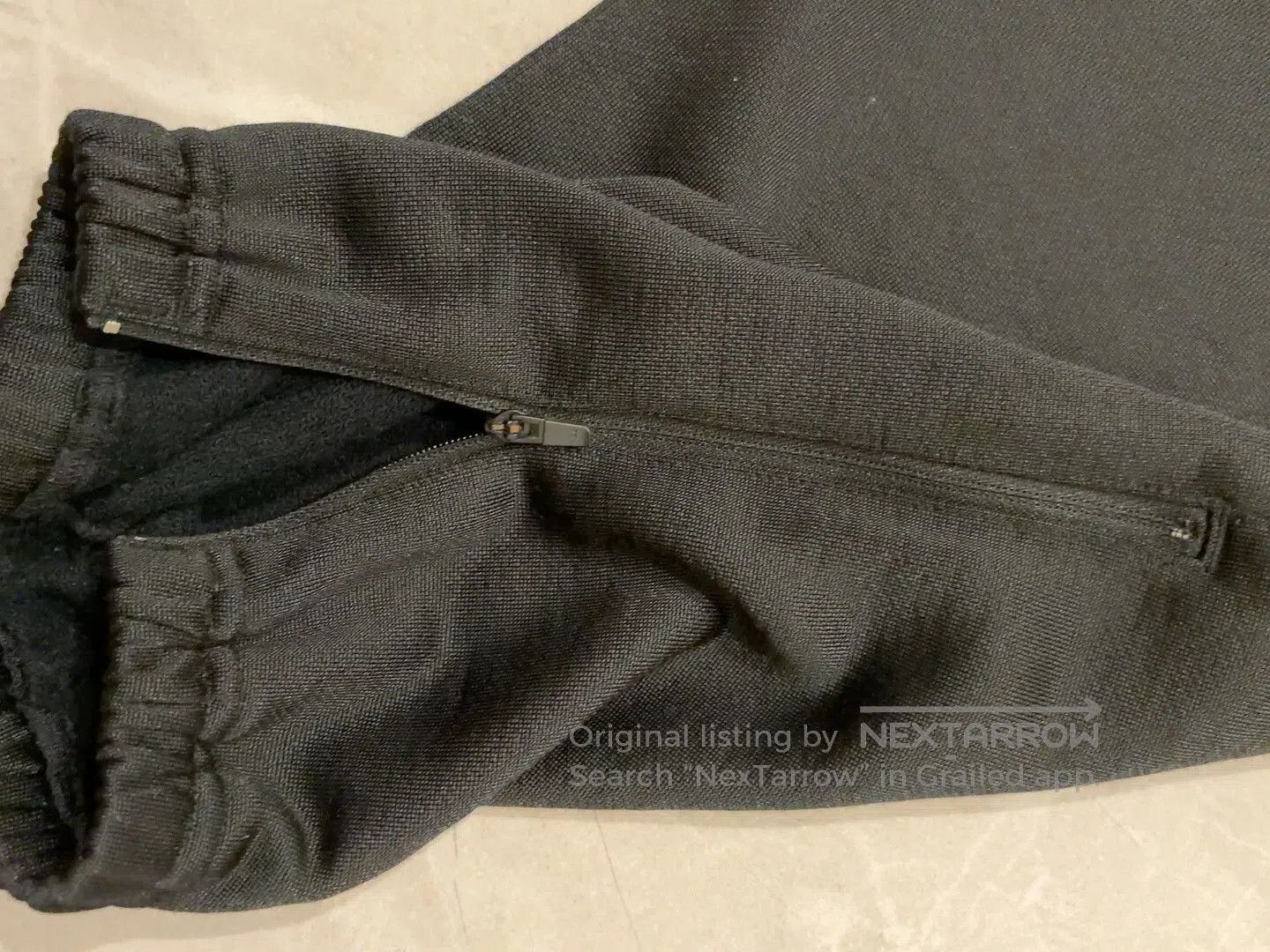 Needles Needles Black Butterfly Embroidered Sweatpants. Size US 28 / EU 44 - 5 Thumbnail
