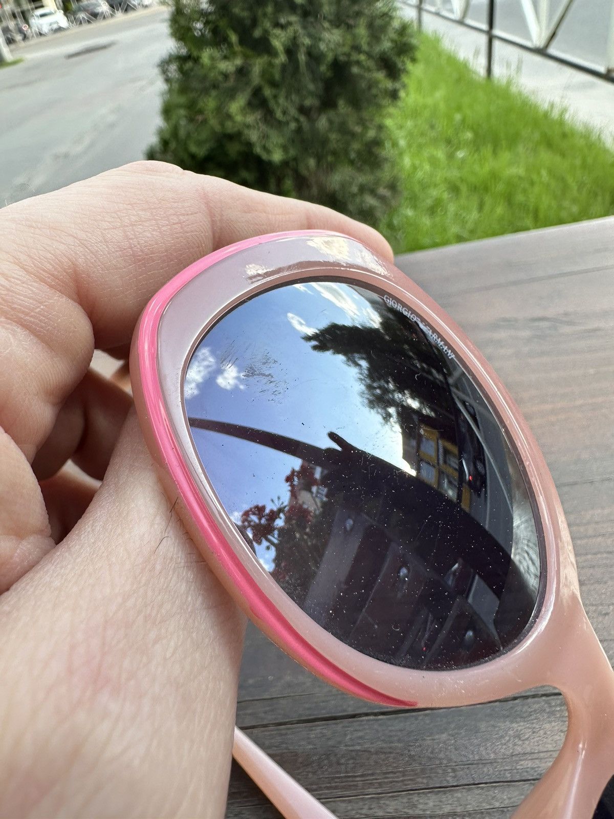 Giorgio Armani × Vintage 🩸RARE🩸Vintage Giorgio Armani sunglasses Size ONE SIZE - 6 Thumbnail
