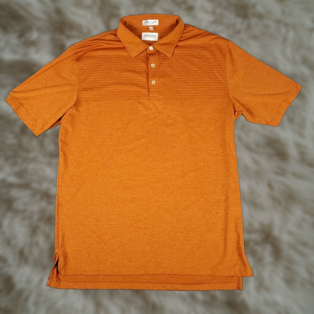 Peter Millar Peter Millar Polo Shirt Mens Large Orange Summer Comfort Golf Short Sleeve Shirt Polo Mens Large Orange Summer Comfort Golf Short Sleeve Size US L / EU 52-54 / 3 - 1 Thumbnail
