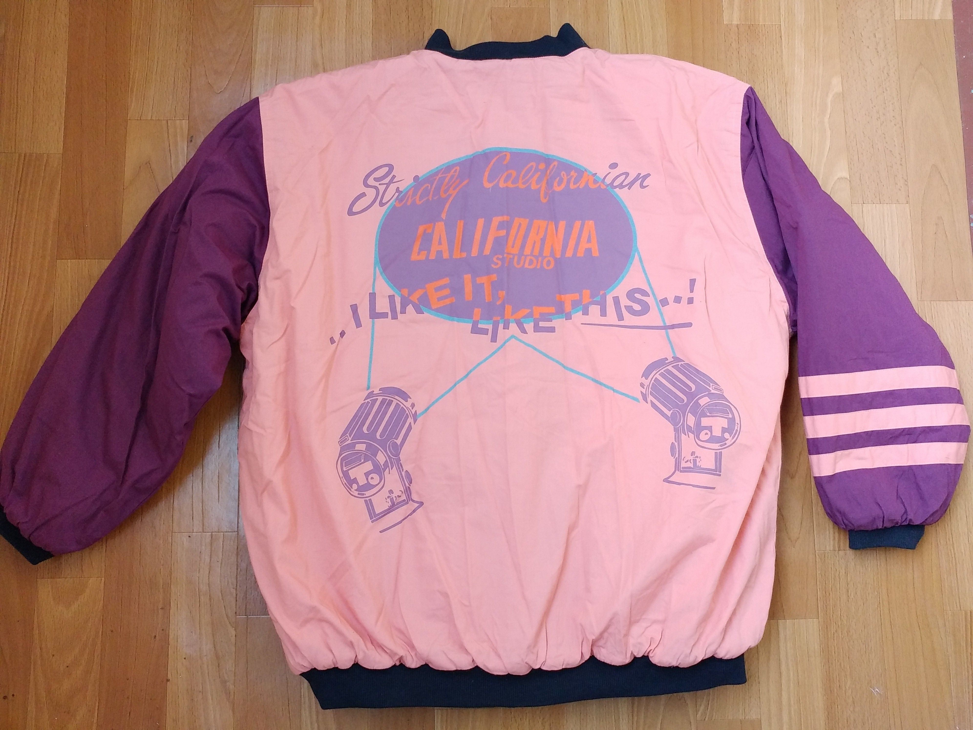 Vintage California Los Angeles jacket, pink vintage LGBTQ, Pride, M Size US M / EU 48-50 / 2 - 1 Thumbnail