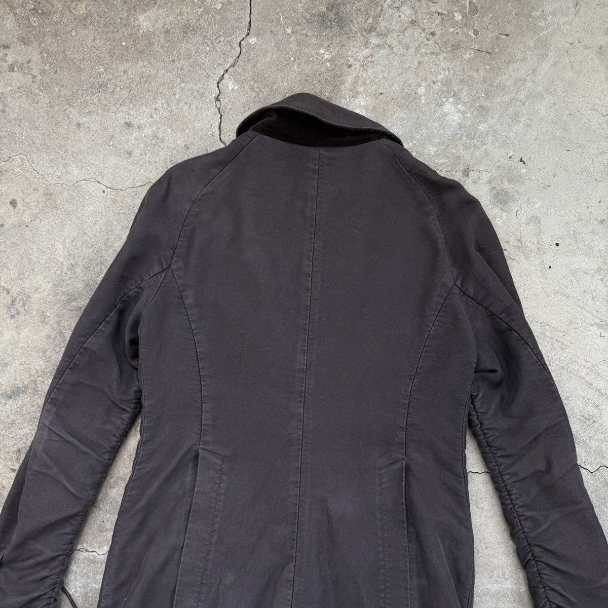 GF Ferre × Le Grande Bleu (L.G.B.) Vintage GF Ferre Italy Archive Brown Coat Size L / US 10 / IT 46 - 9 Thumbnail