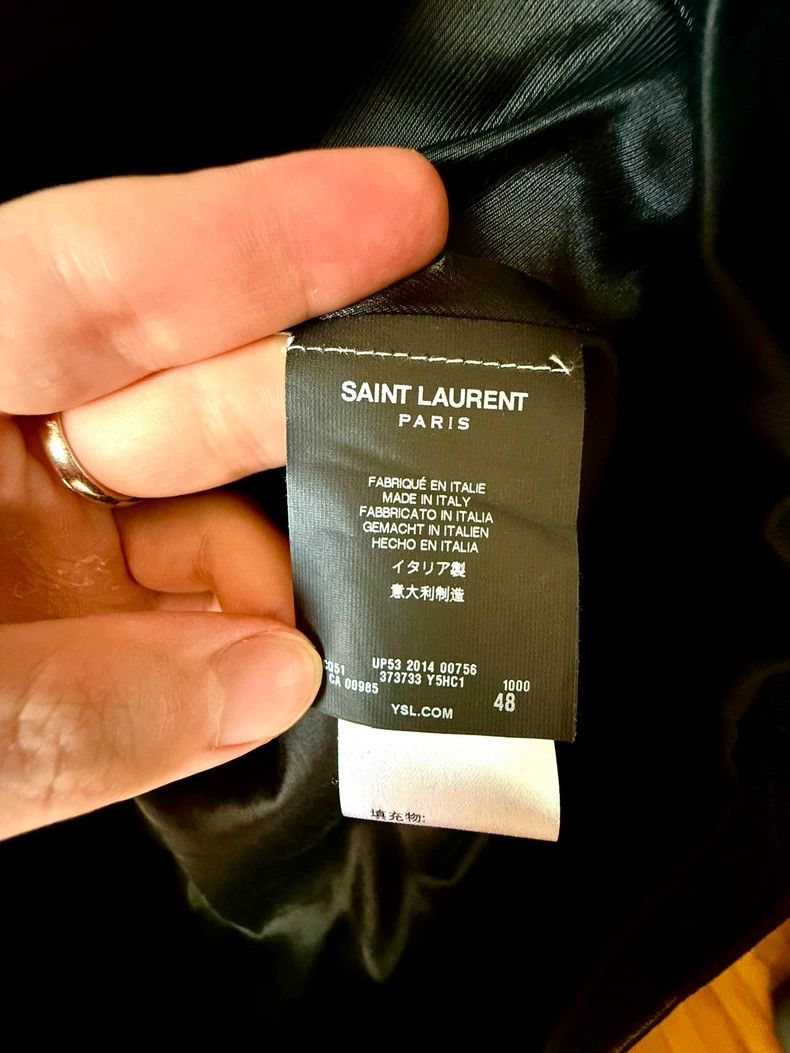 Yves Saint Laurent Saint Laurent 15ss Lambskin Hunting Coat Quinn jacket 2502- Size US M / EU 48-50 / 2 - 5 Thumbnail