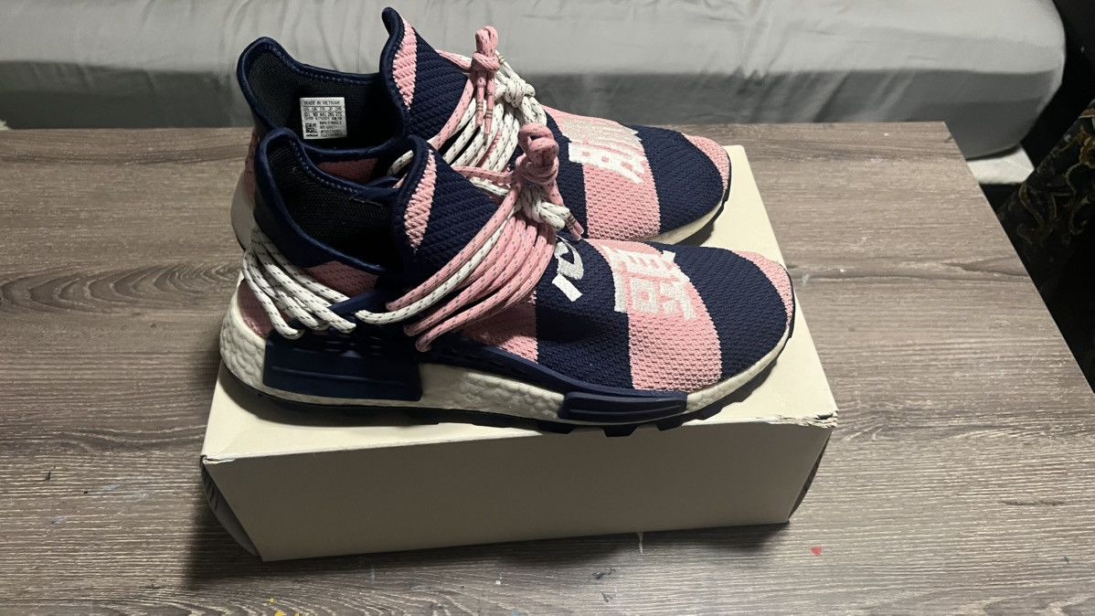Pharrell Human Race HU NMD BBC Pink / Blue Size US 10.5 / EU 43-44 - 4 Thumbnail
