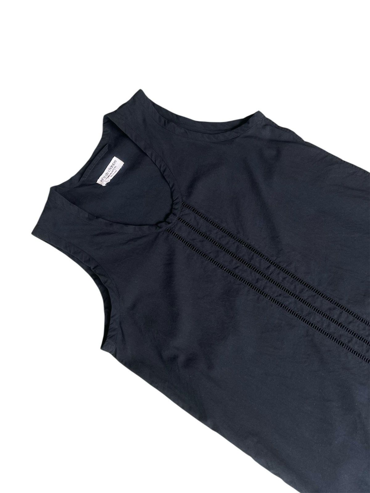 Comme des Garcons × Japanese Brand × Rei Kawakubo Robe De Chambre Comme Des Garcons Sleeveless Tank Top Size M / US 6-8 / IT 42-44 - 4 Thumbnail