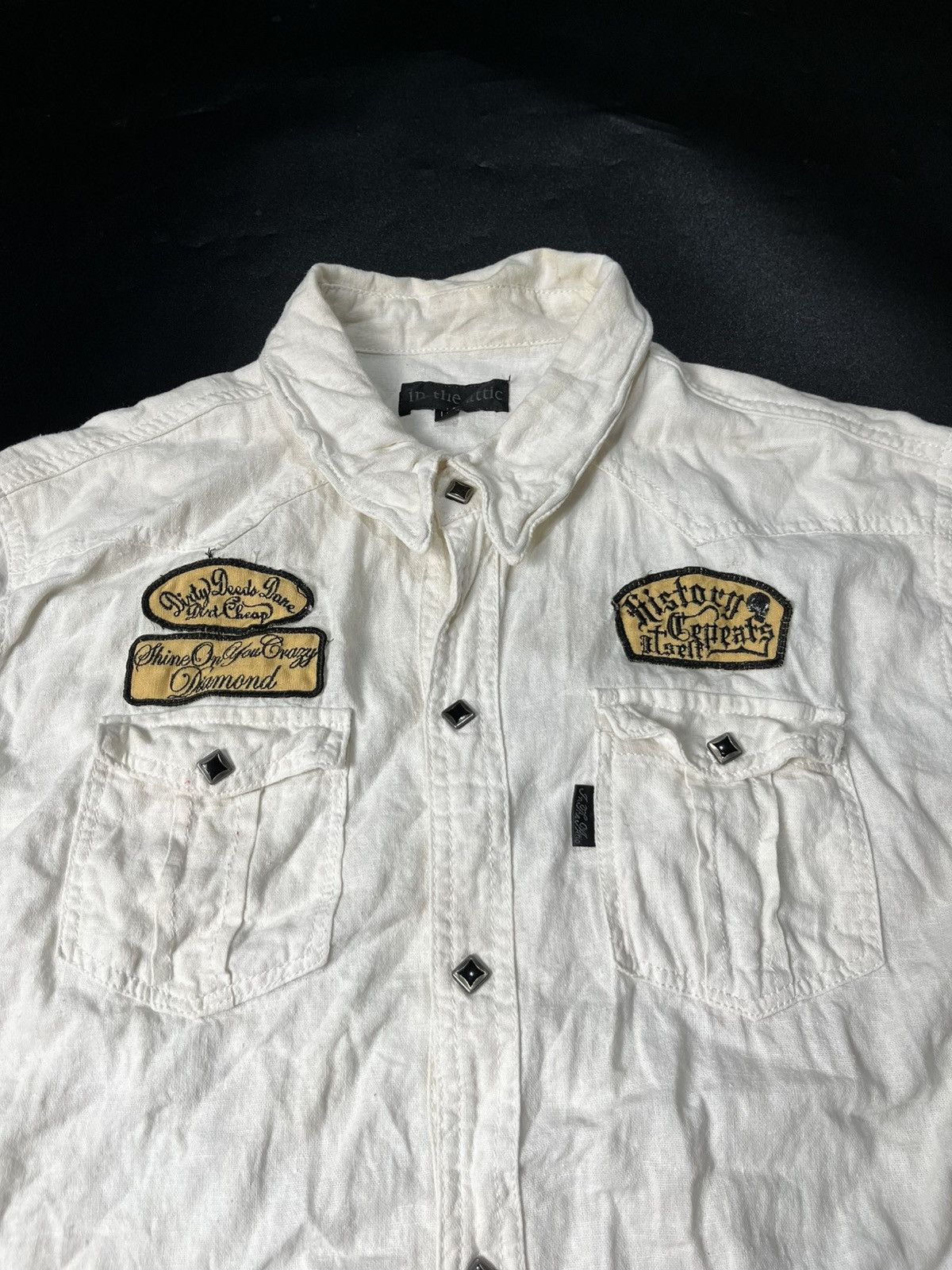 Hysteric Glamour × If Six Was Nine × Japanese Brand Japanese In the attic history Rapeats itself shirt Size US L / EU 52-54 / 3 - 3 Thumbnail