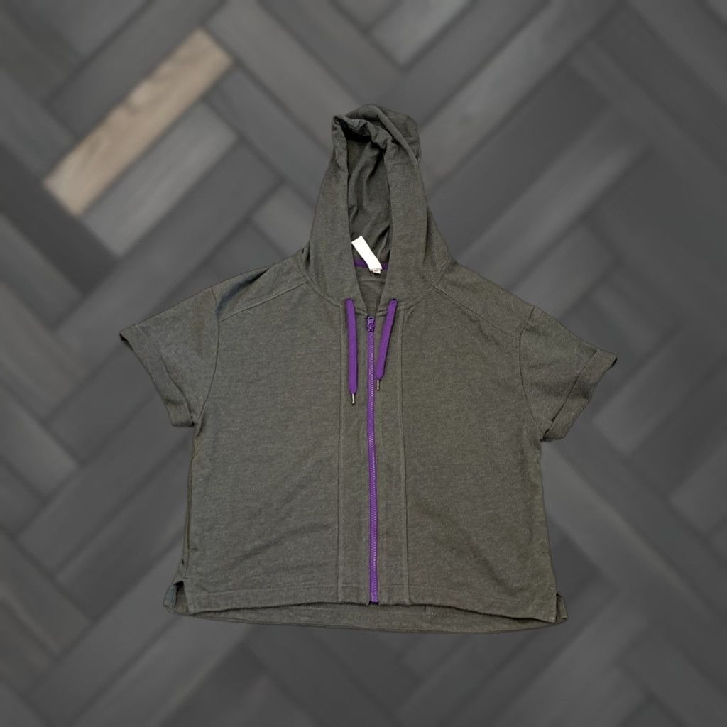 Vintage Lucy Tech Hoodie Womens M Gray Full Zip Athletic Casual Shirt? Size M / US 6-8 / IT 42-44 - 1 Thumbnail