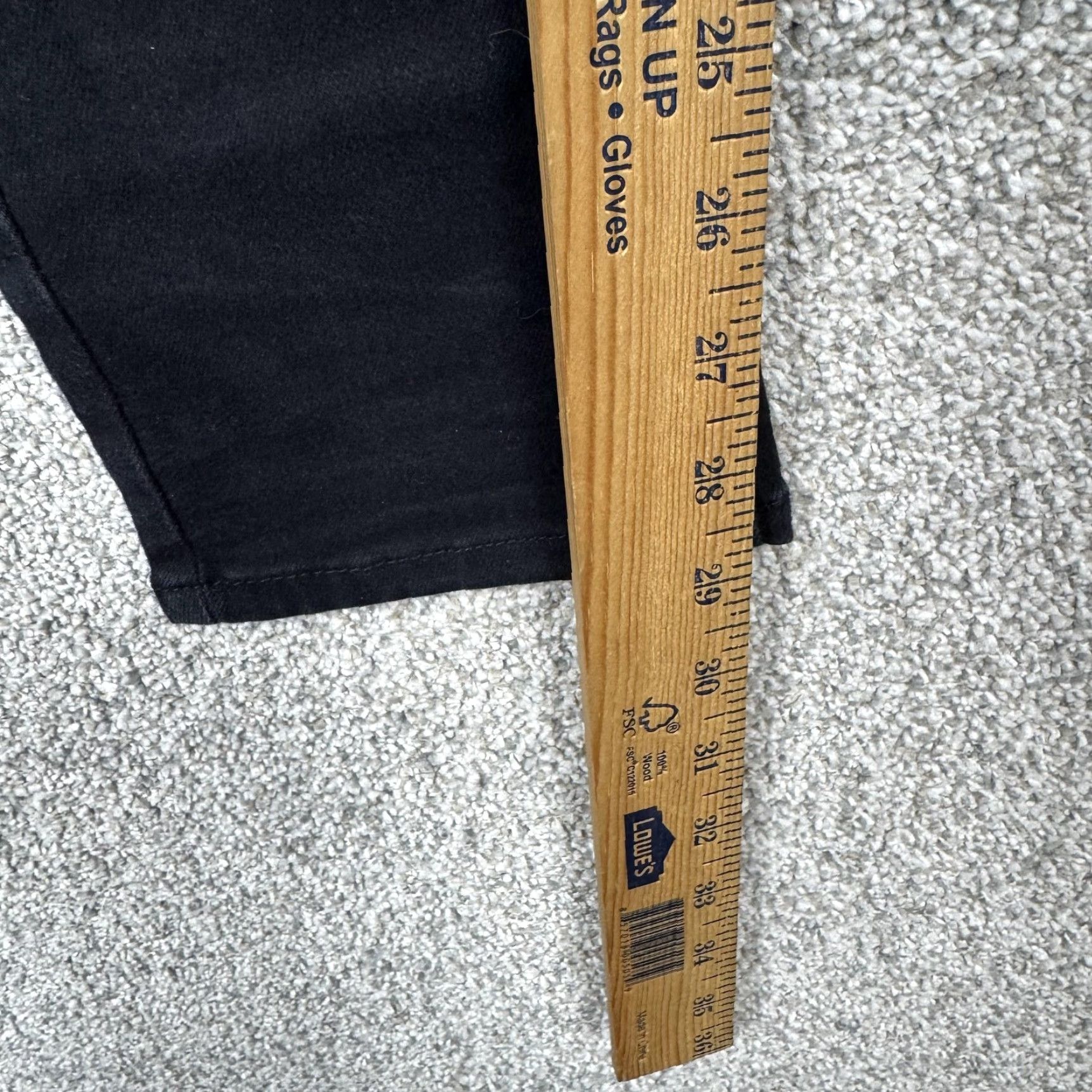 Empyre Empyre Recoil Jeans 28 Black Low Rise Skinny Stretch Dark Denim Sleek Streetwea Size 28" / US 6 / IT 42 - 5 Thumbnail