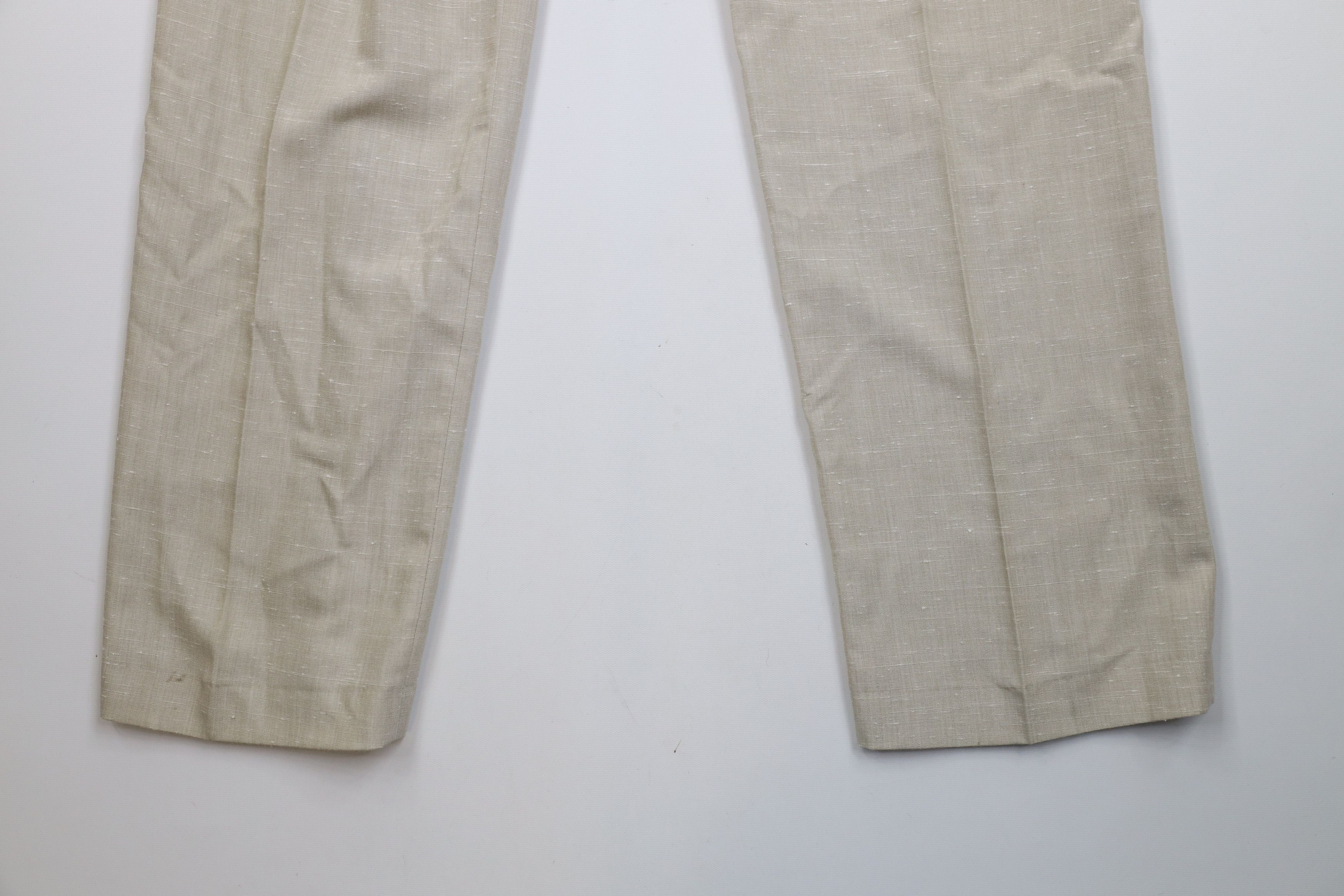 Vintage Vintage 70s Streetwear Fleck Flared Wide Leg Chino Pants USA Size US 38 / EU 54 - 15 Thumbnail