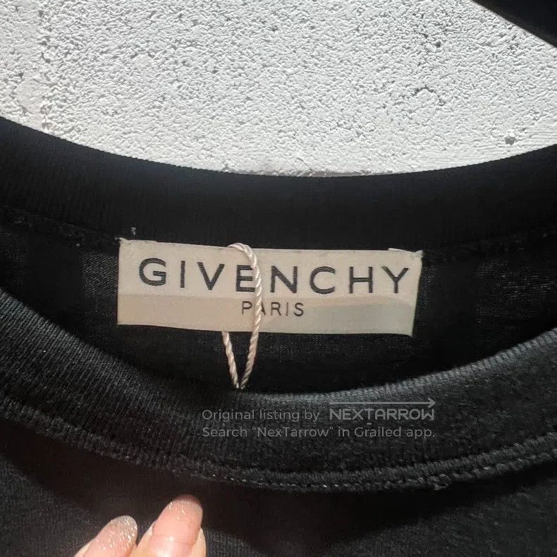 Givenchy Givenchy Black Short Sleeve T-shirt Size US M / EU 48-50 / 2 - 2 Thumbnail