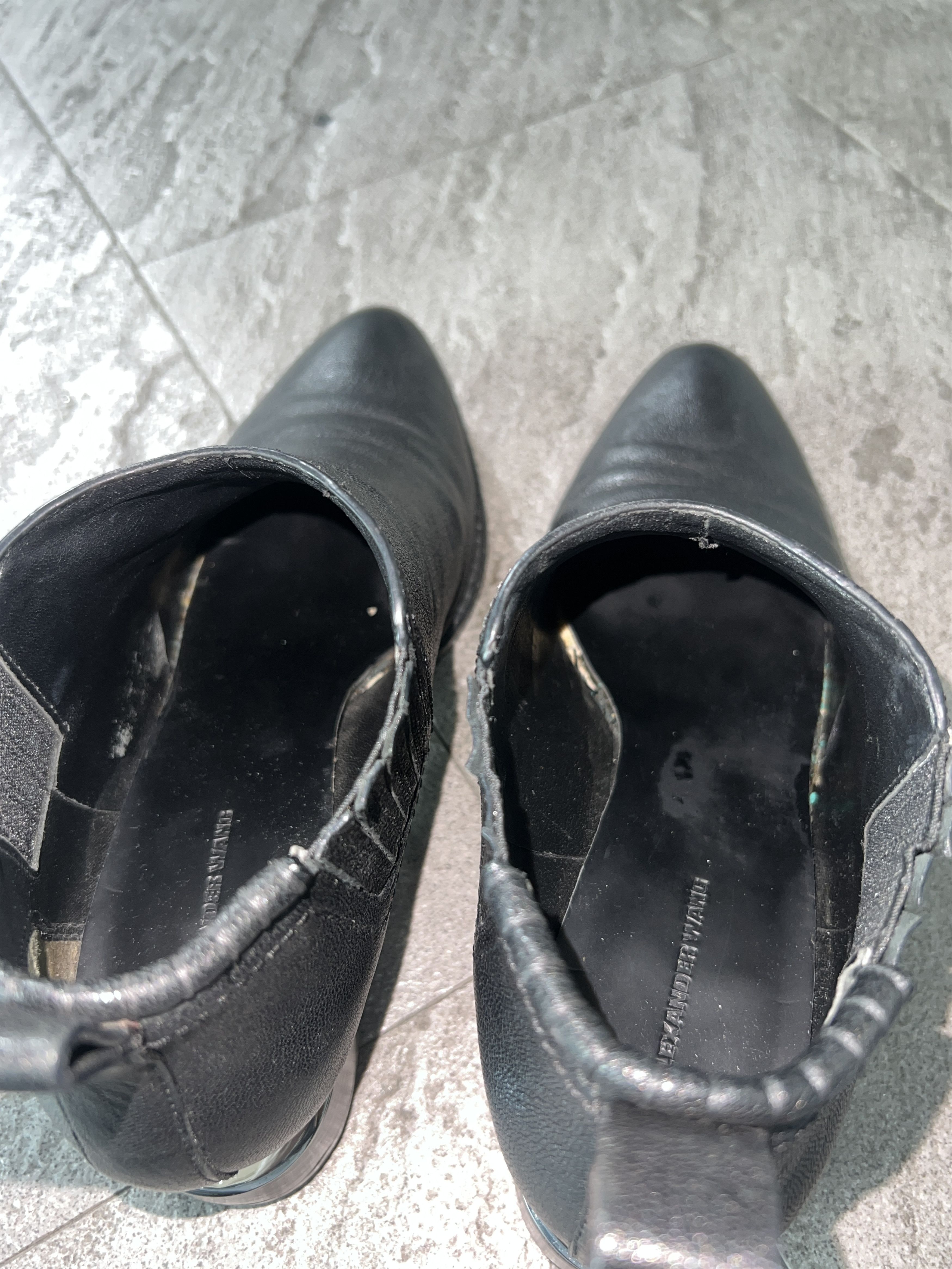 Alexander Wang Alexander Wang Leather Ankle Boots Vibram Sole EU40 Size US 7 / EU 40 - 13 Thumbnail
