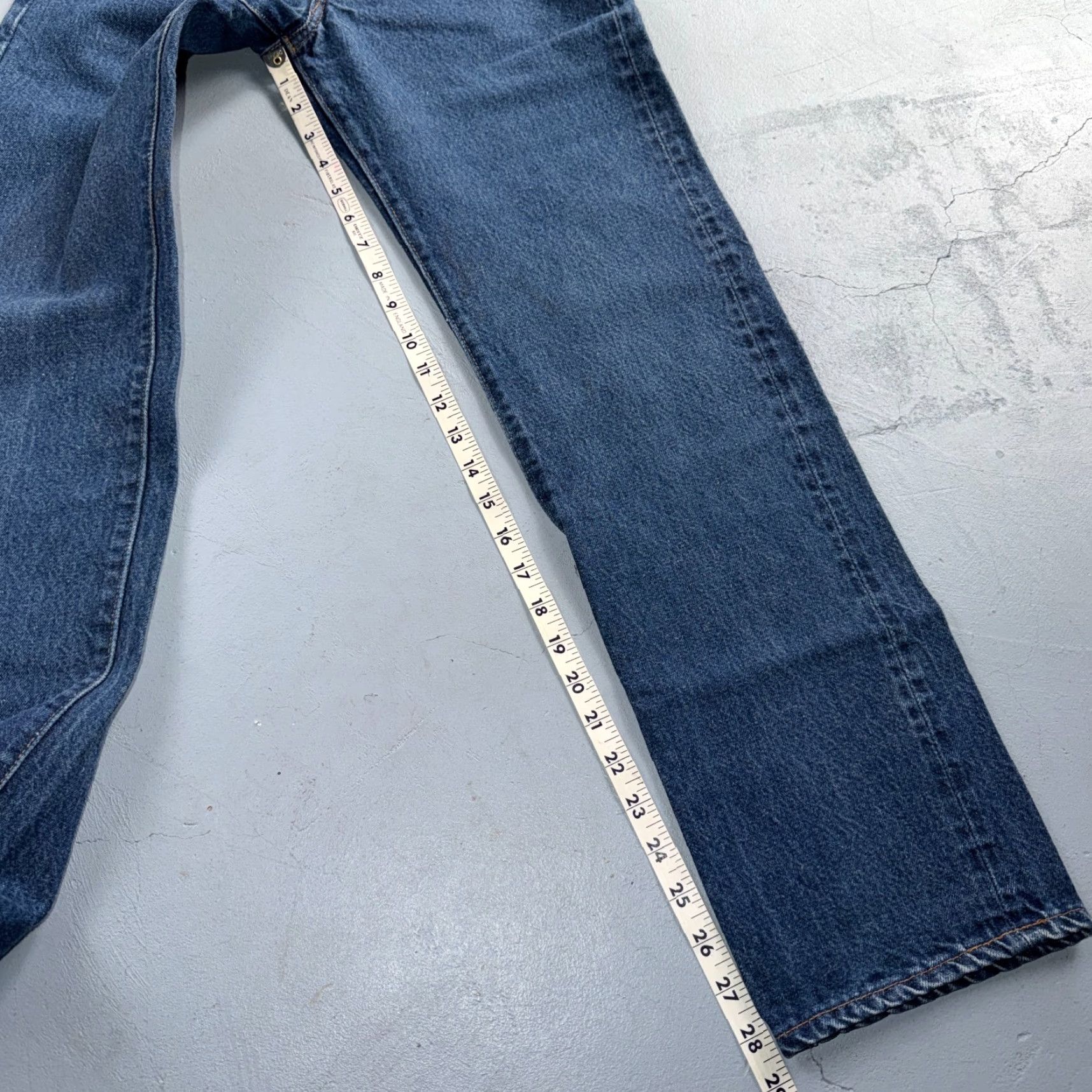 Levi's VINTAGE Levi's 501 Jeans Levis 501 Vintage 80s Redline Selvedge USA XX Dark Wash 27x32 24x28 Men Blue 5-Pocket Denim Distressed Classic Size US 27 - 6 Thumbnail