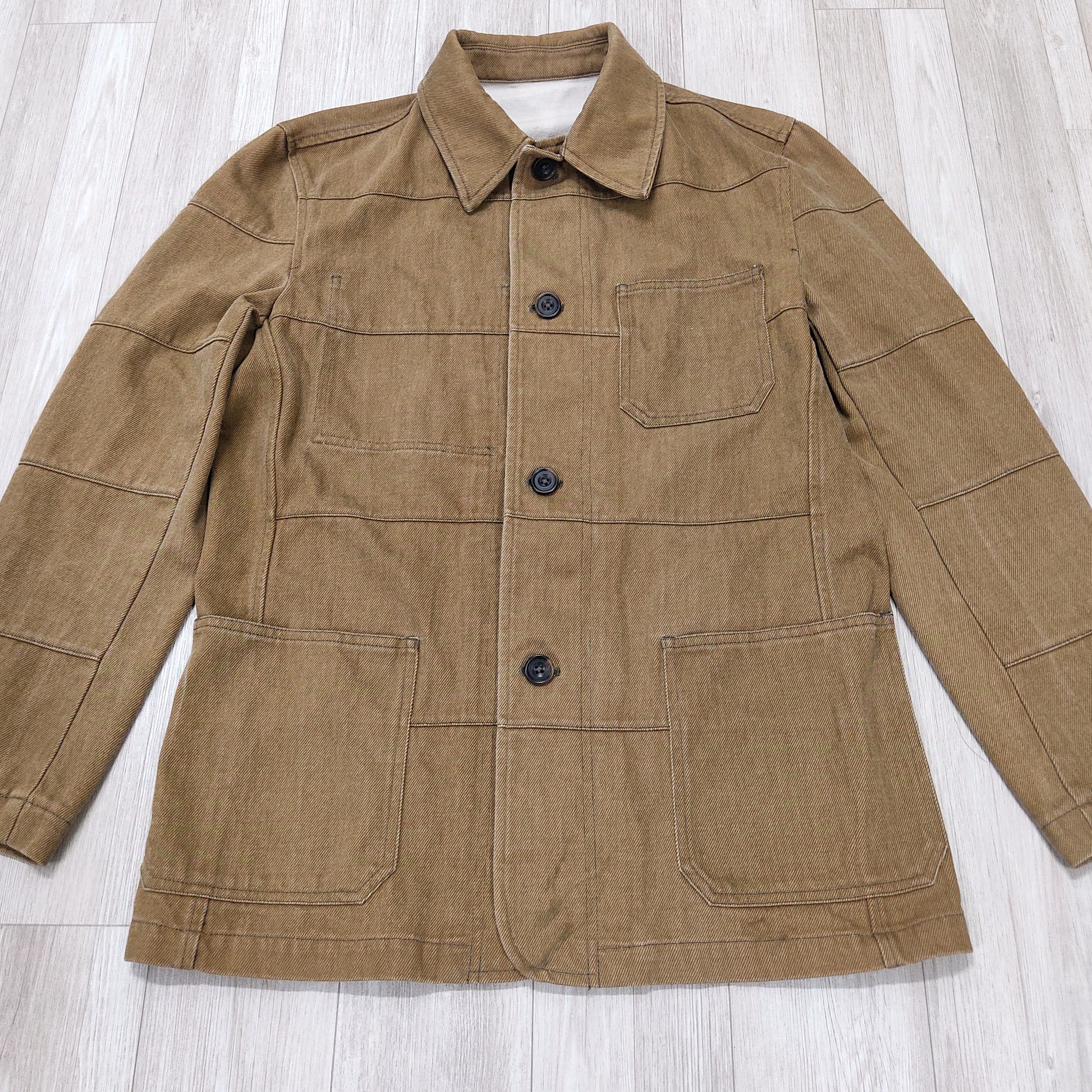 Japanese Brand The Difference By RUPERT Twill Overshirt Chore Jacket Size US S / EU 44-46 / 1 - 6 Thumbnail