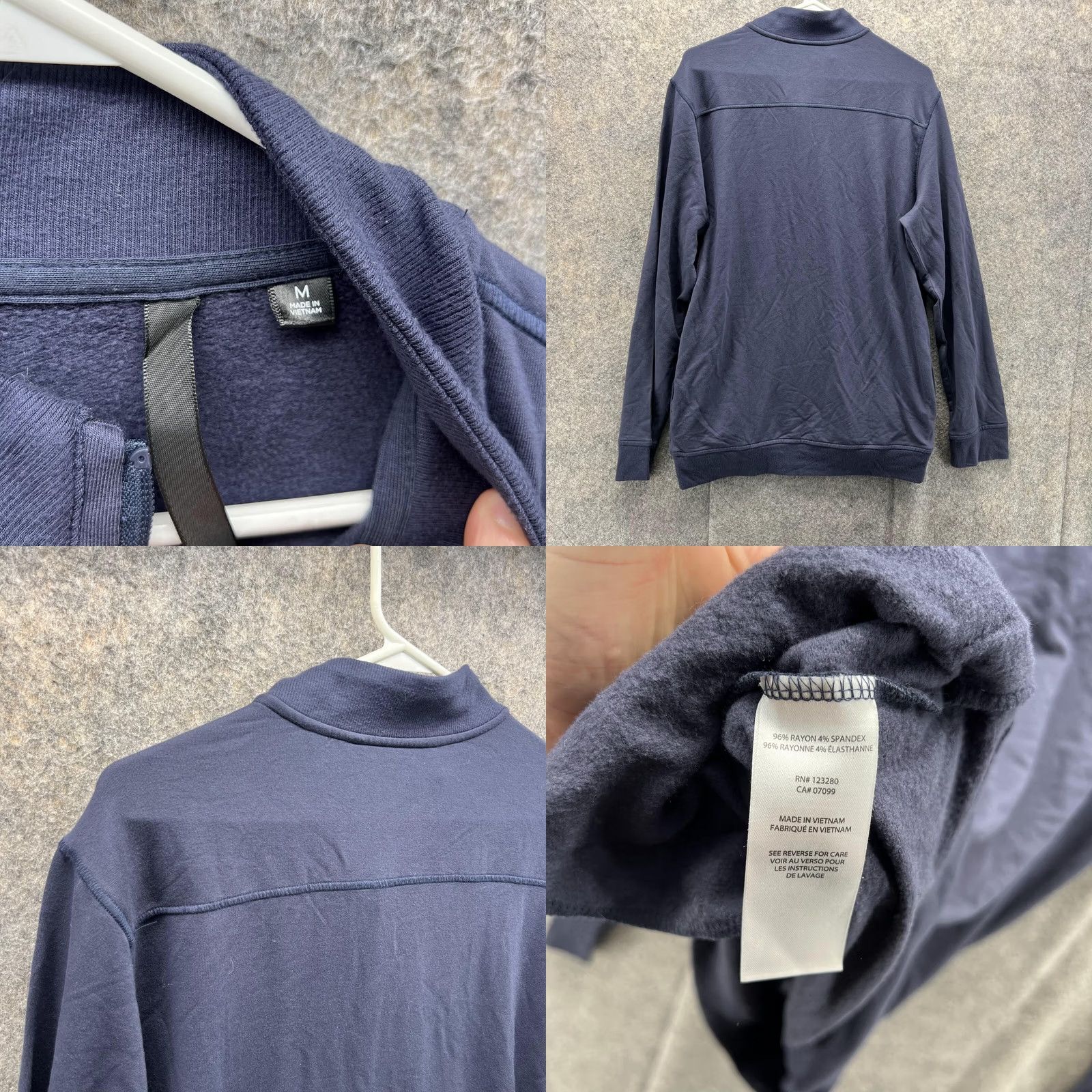 TravisMathew VINTAGE Travis Mathew Sweater Men Medium Blue Zip Sweatshirt bonaccord capital partners Size US M / EU 48-50 / 2 - 8 Thumbnail