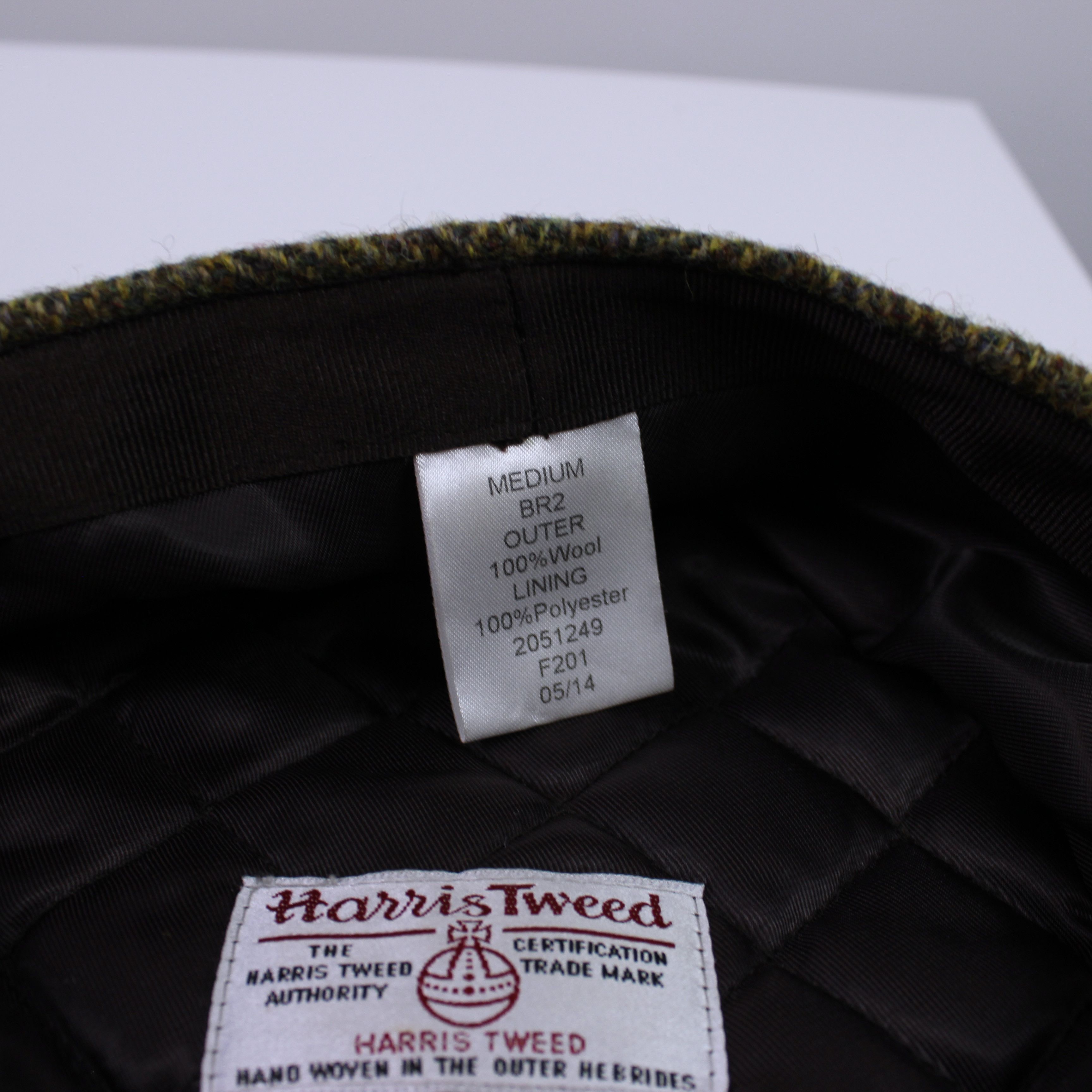 Harris Tweed Harris Tweed wool Flat Cap Hat Newsboy England Size ONE SIZE - 5 Thumbnail