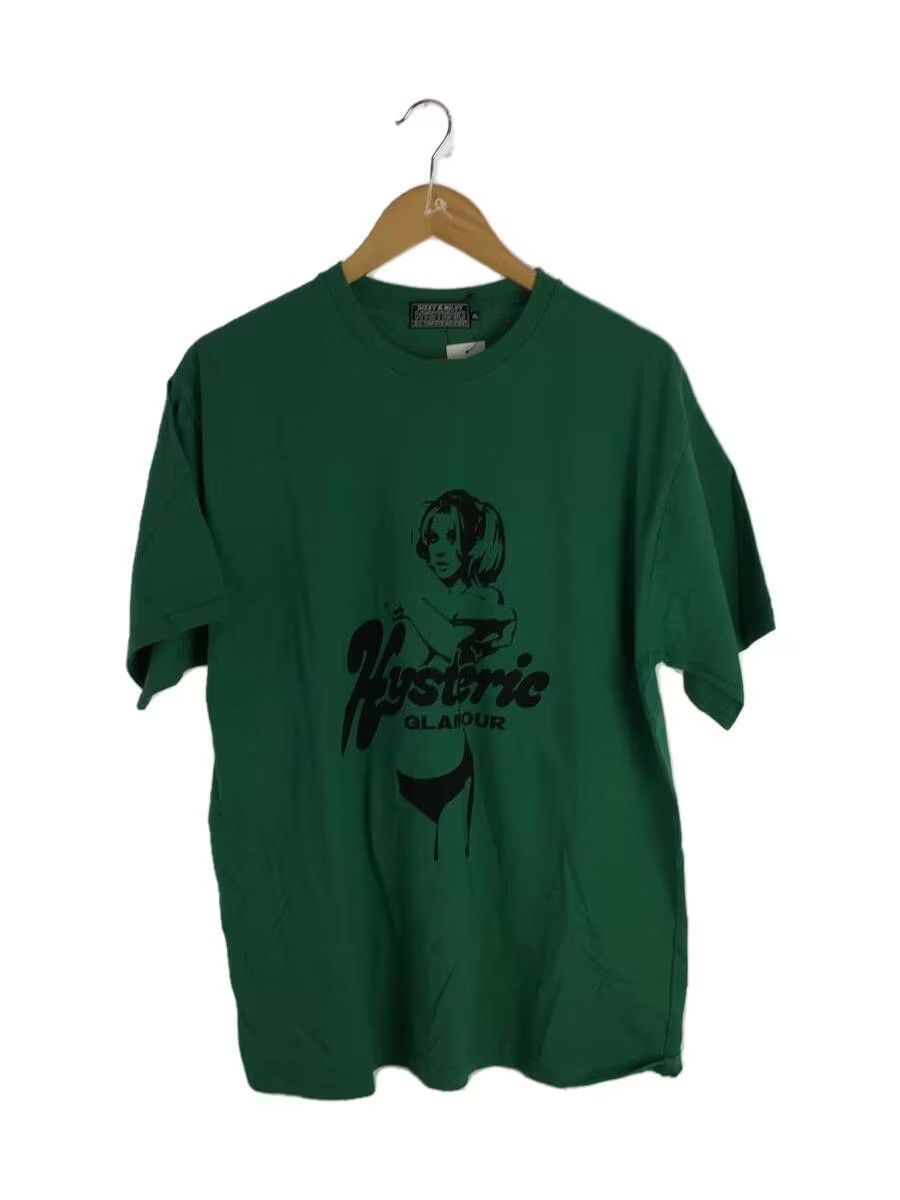 image of Hysteric Glamour Hysteric Woman Tee in Green, Men's (Size XL)