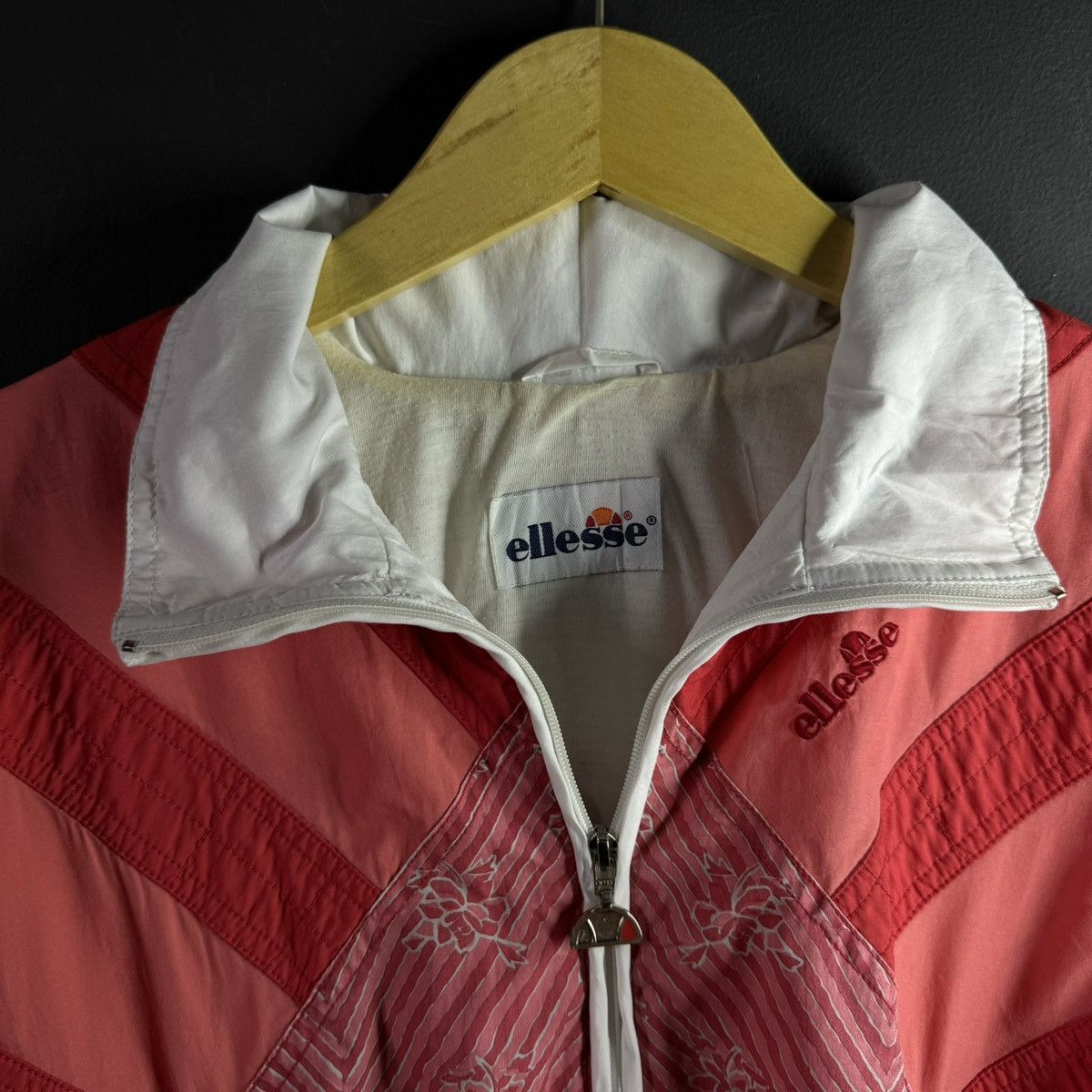 Ellesse Vintage Ellesse 90's Two Tone Tennis Windbreaker Jacket Size US M / EU 48-50 / 2 - 2 Thumbnail