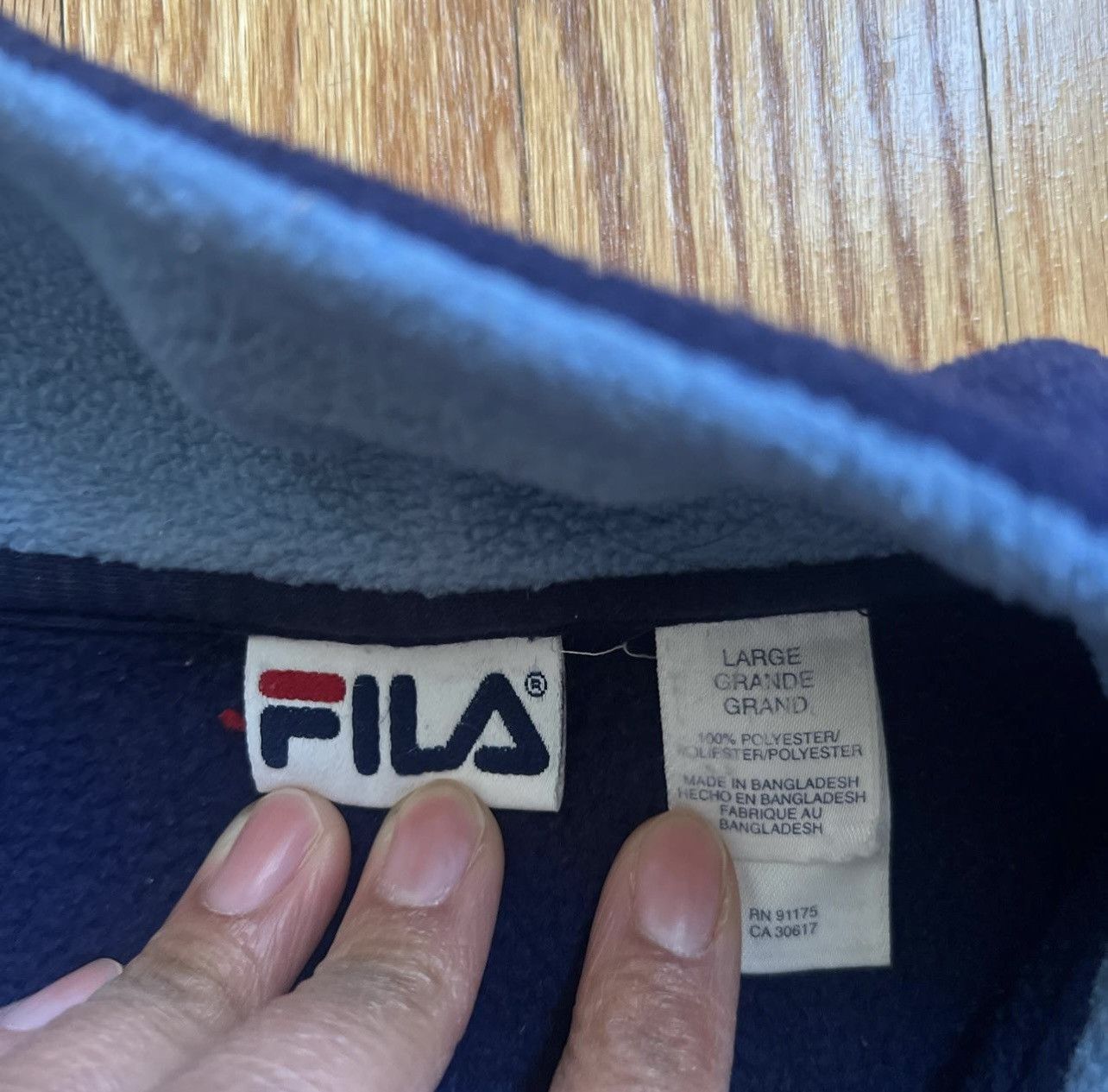 Fila Fila fleece Size US L / EU 52-54 / 3 - 2 Thumbnail