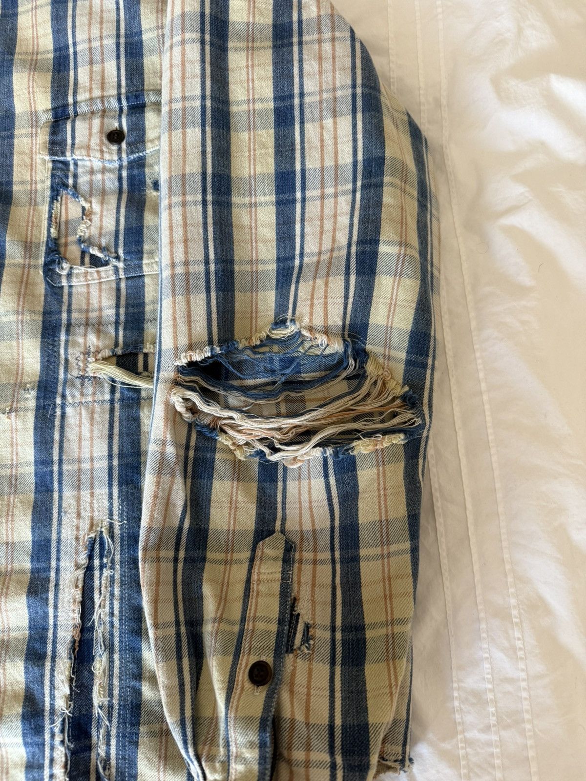 Visvim Visvim Pioneer Crash Flannel Size US XL / EU 56 / 4 - 4 Thumbnail