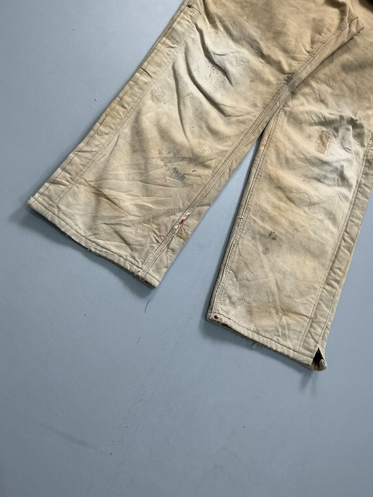 Carhartt 90s Vintage Carhartt WQ106 quinted line carpenter denim Size US 36 / EU 52 - 5 Thumbnail