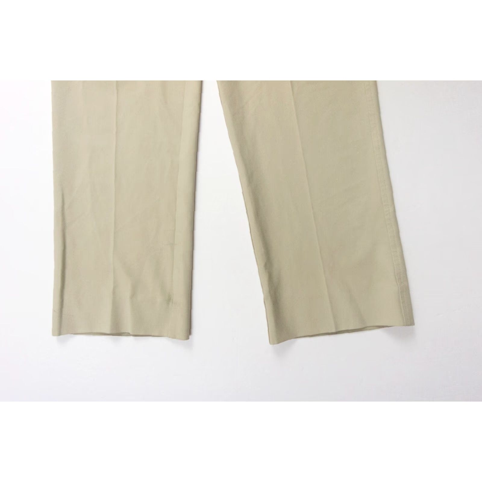 Footjoy FootJoy Mens Pants Chino Golf Stretch Flat Front 30x29 Beige Beige Logo Regular Inseam 29 Pockets Outdoor Size US 30 / EU 46 - 3 Thumbnail