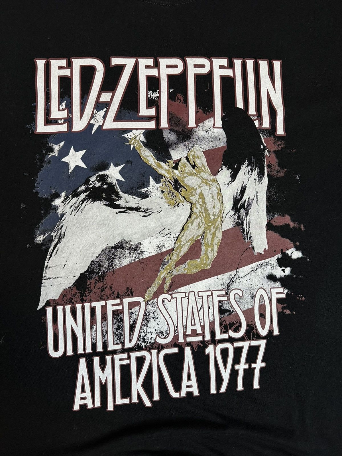 Band Tees Led Zeppelin Vintage Rock Band tees Streetwear Rare Y2k Tees Size US M / EU 48-50 / 2 - 2 Thumbnail