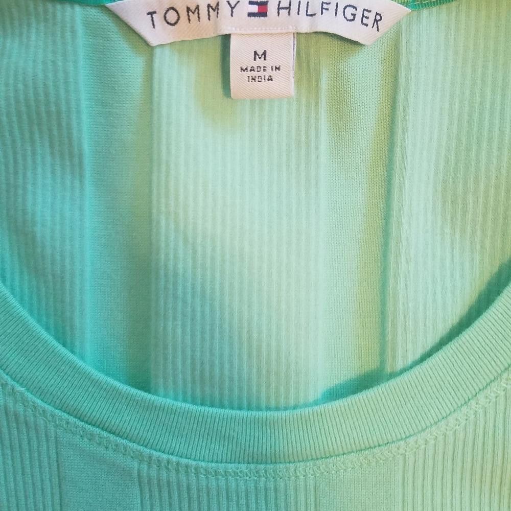 Tommy Hilfiger Tommy Hilfiger Lime Green Tank Top Size M / US 6-8 / IT 42-44 - 2 Thumbnail
