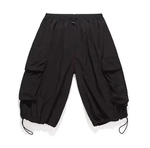 Jean 21SS Tokyo Union Black Cargo Multi Pockets Pants Size US 30 / EU 46 - 2 Thumbnail