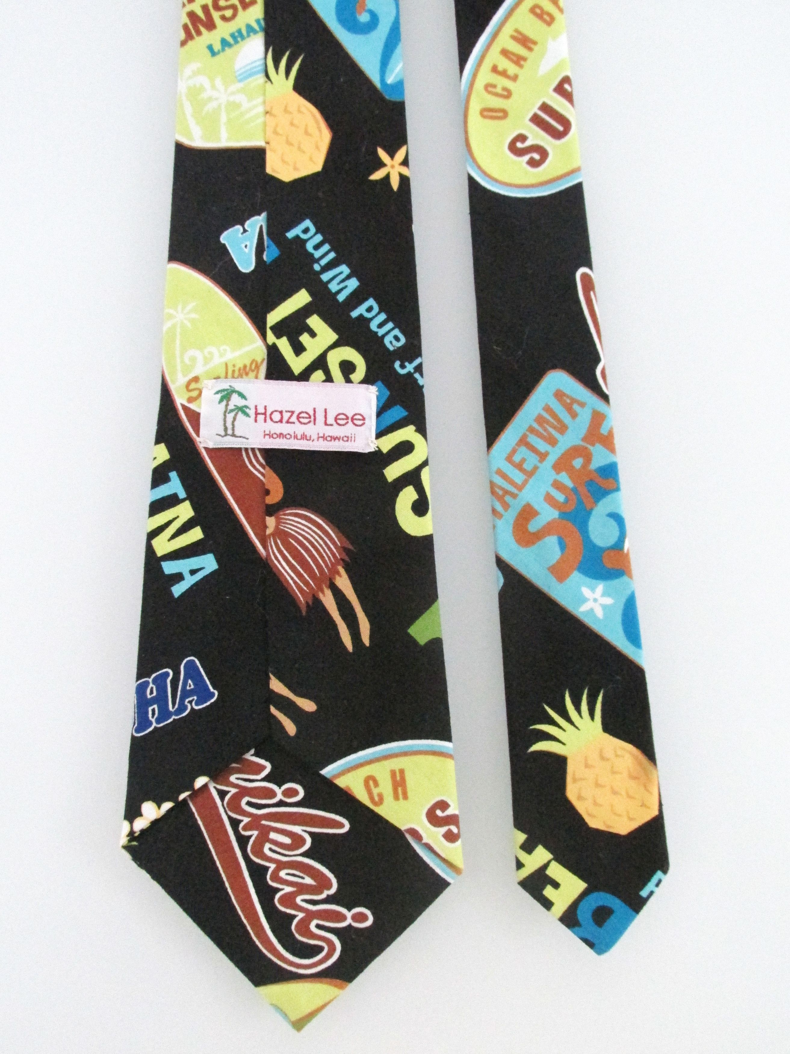 Other Hazel Lee (NWOT) Hawaiian Men's Cotton Ties Size ONE SIZE - 4 Thumbnail