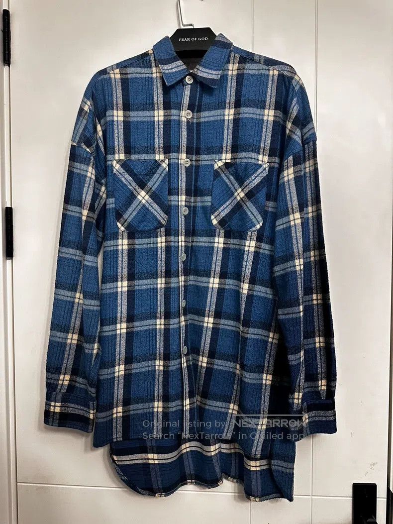 Fear of God Fear of God Blue shirt Size US S / EU 44-46 / 1 - 1 Thumbnail