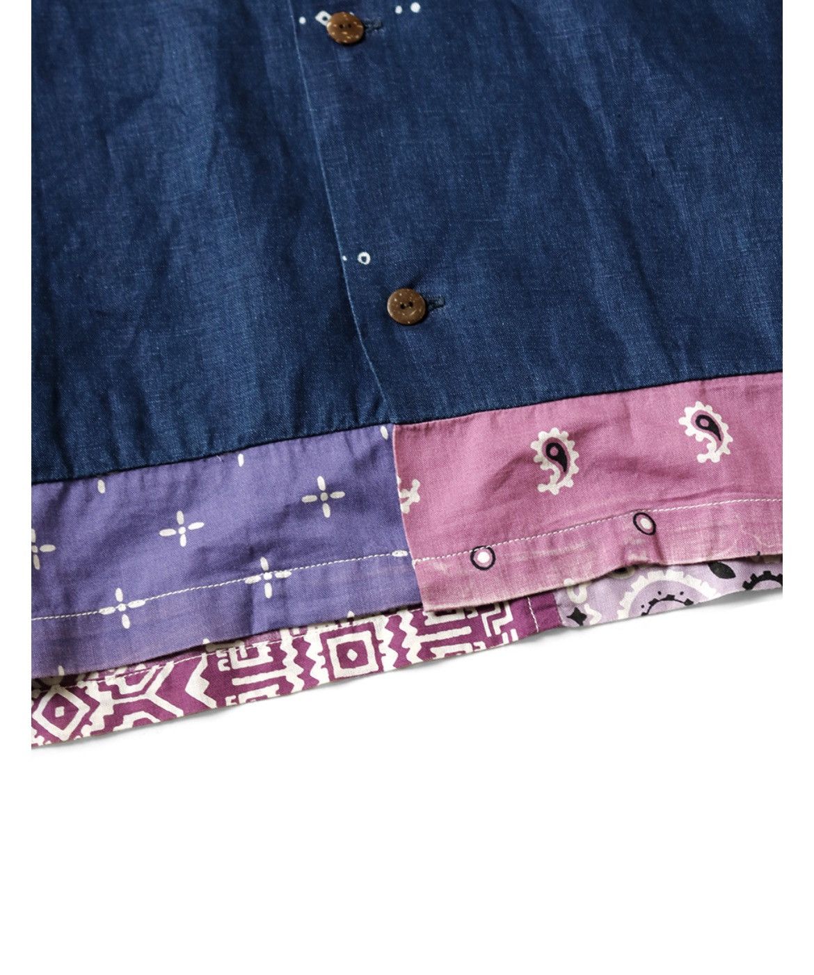 Kapital Kapital Linen Bandana Discharge pt remake Aloha Shirt size 4 Size US XL / EU 56 / 4 - 5 Thumbnail
