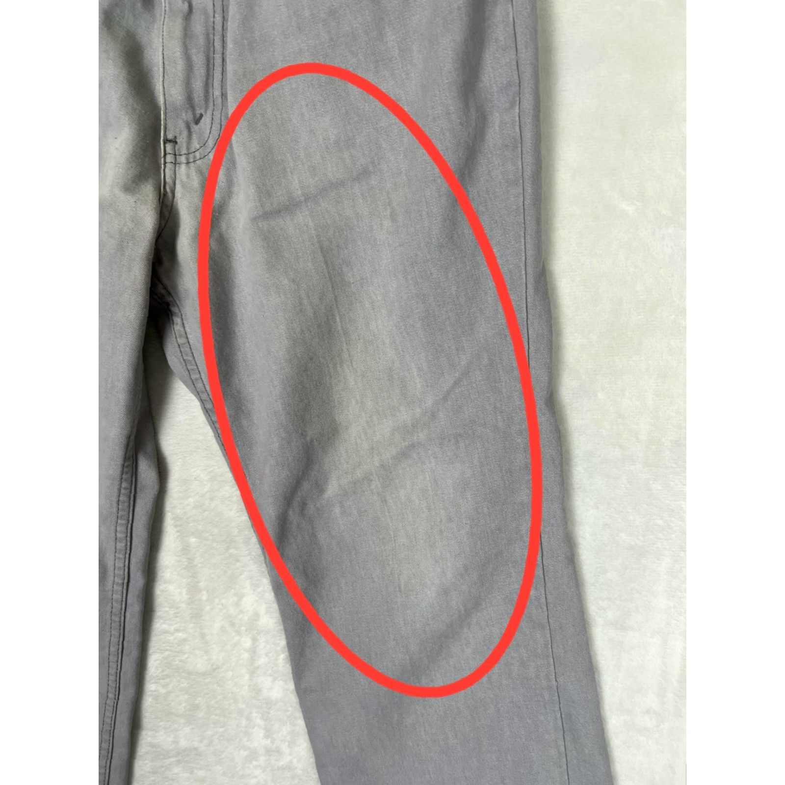Levi's VINTAGE Levi's Jeans Mens 32x28 Gray Straight With a Skosh More Room 5-Pocket Denim Size US 32 / EU 48 - 3 Thumbnail