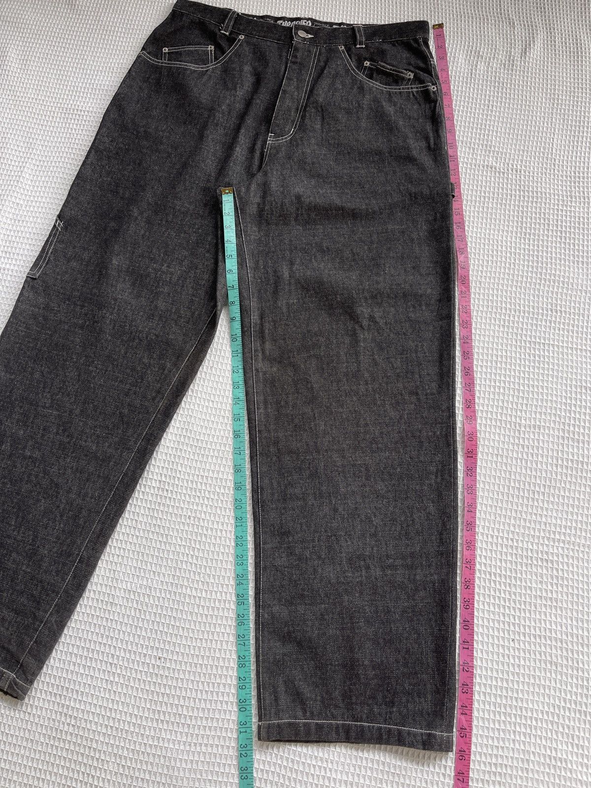 Thrasher × Vintage LastDrop🔥Very Rare🔥THRASHER MAGAZINE Skateboards Baggy Jeans Size US 36 / EU 52 - 17 Thumbnail