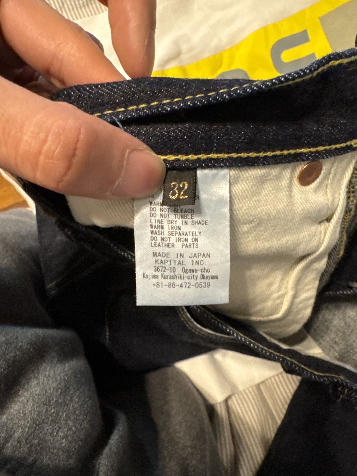 Kapital Kapital Straight Leg Men’s Jeans Size US 29 - 7 Thumbnail